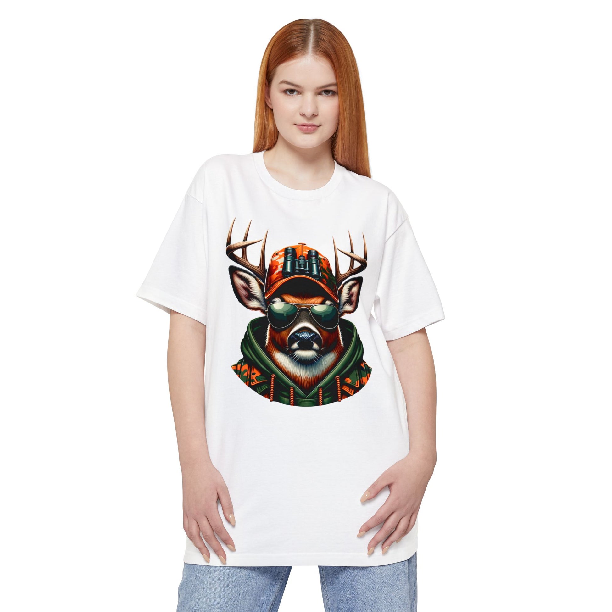Hunting Vibes T-Shirt - Tall Beefy Design 3 Extra Inches