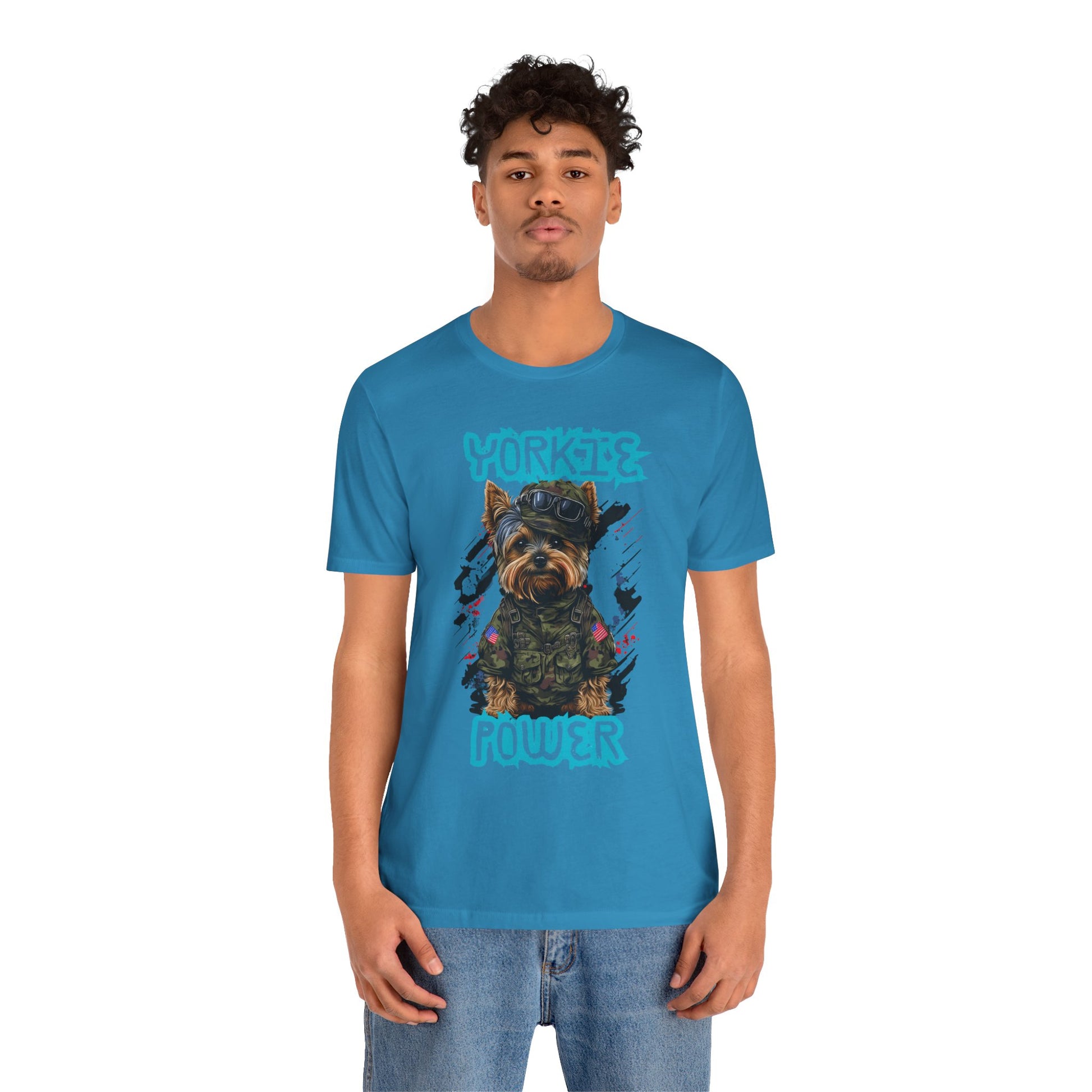 Yorkie Power Unisex Tee