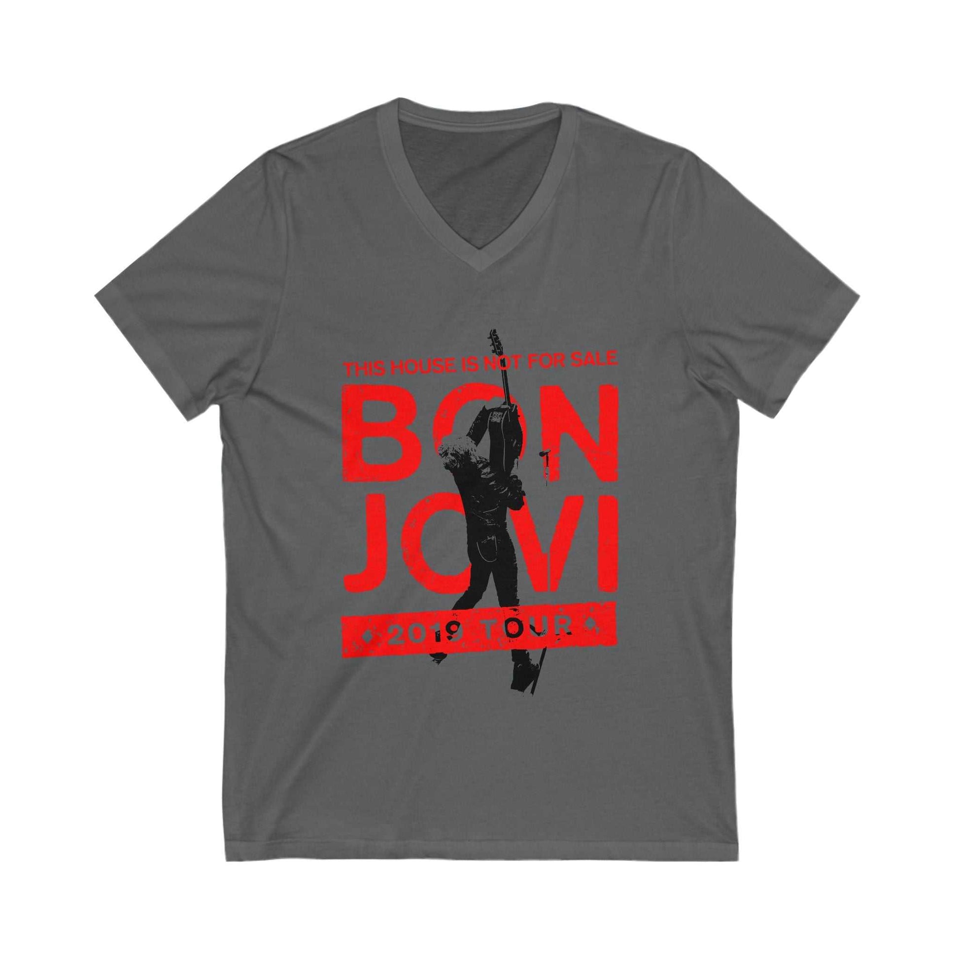 Rock 2019 Tour Unisex V-Neck Tee