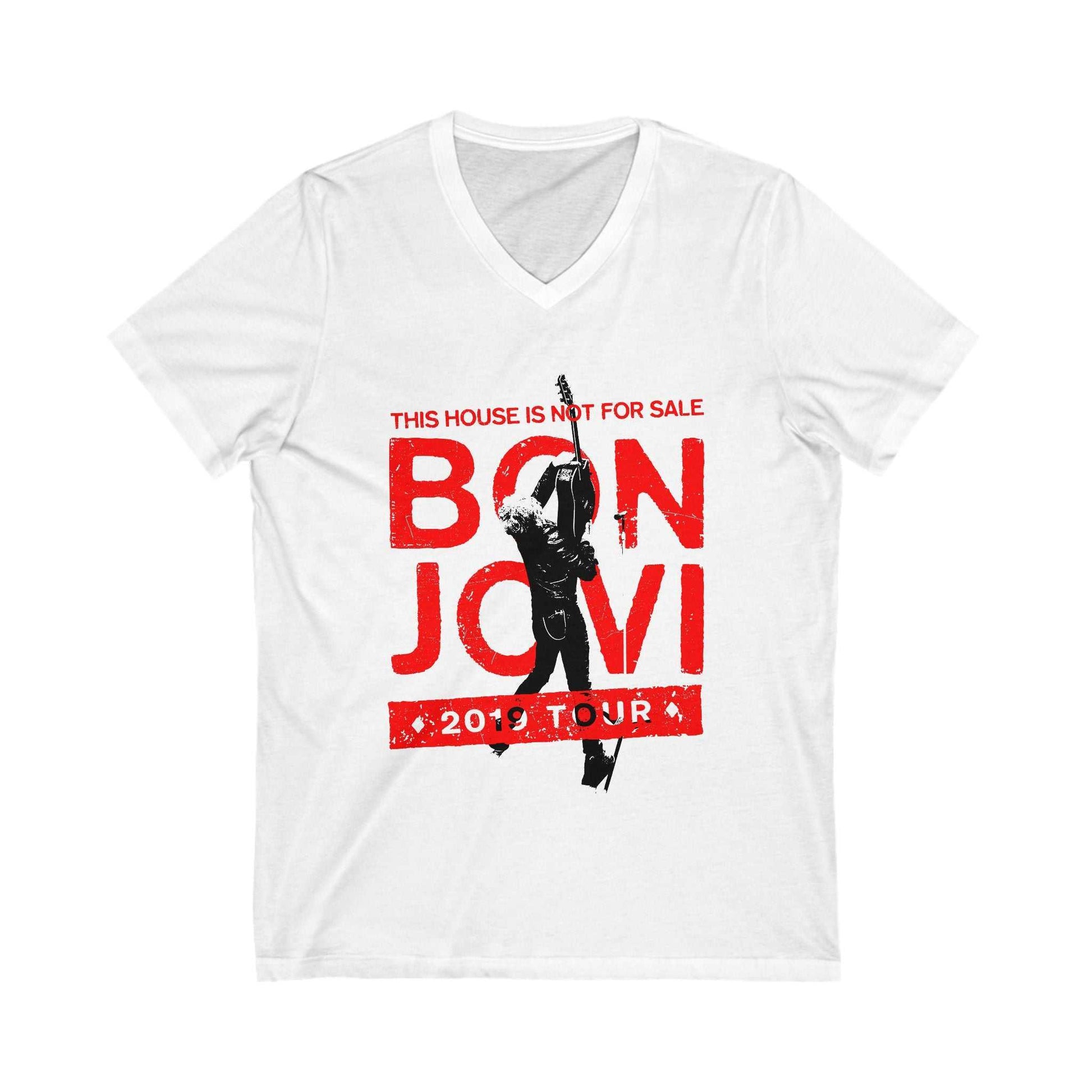 Rock 2019 Tour Unisex V-Neck Tee