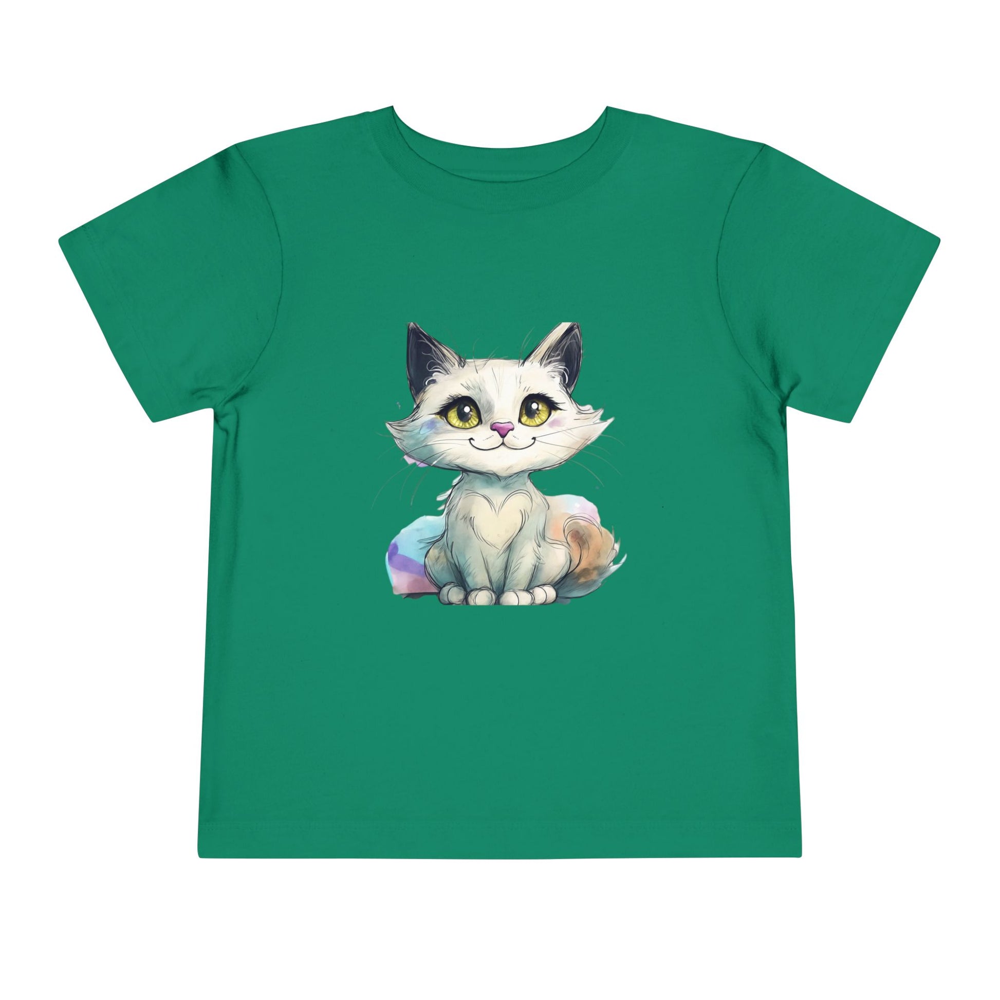 Adorable Cat Toddler Tee