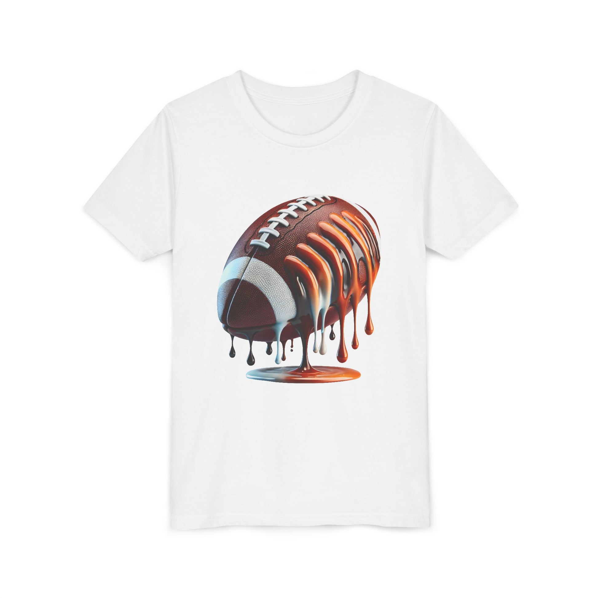 Dripping Football Youth Tee