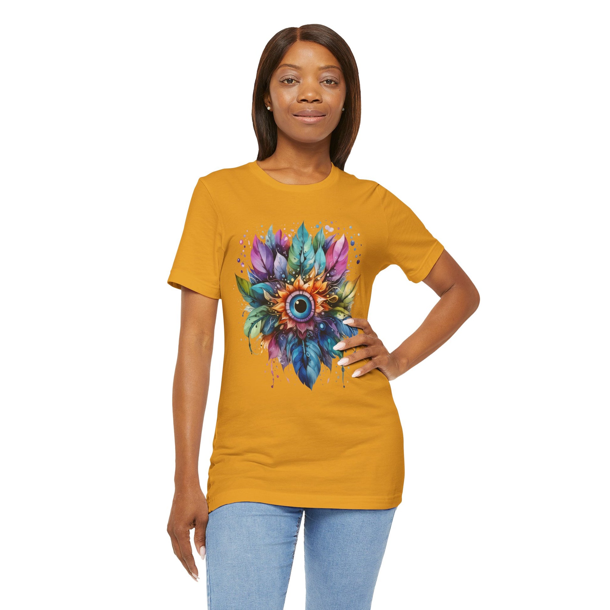 Colorful Eye Design Unisex Tee