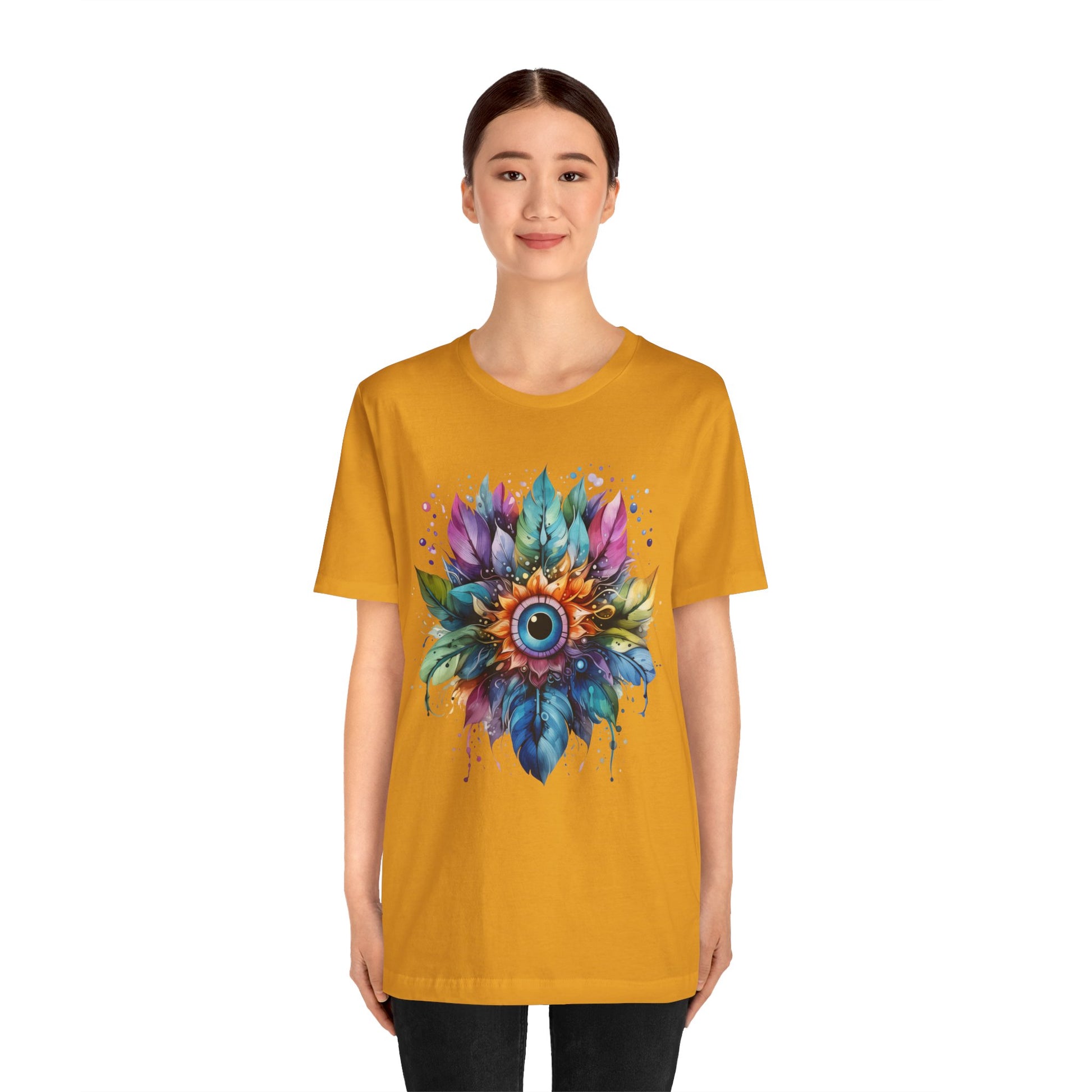 Colorful Eye Design Unisex Tee