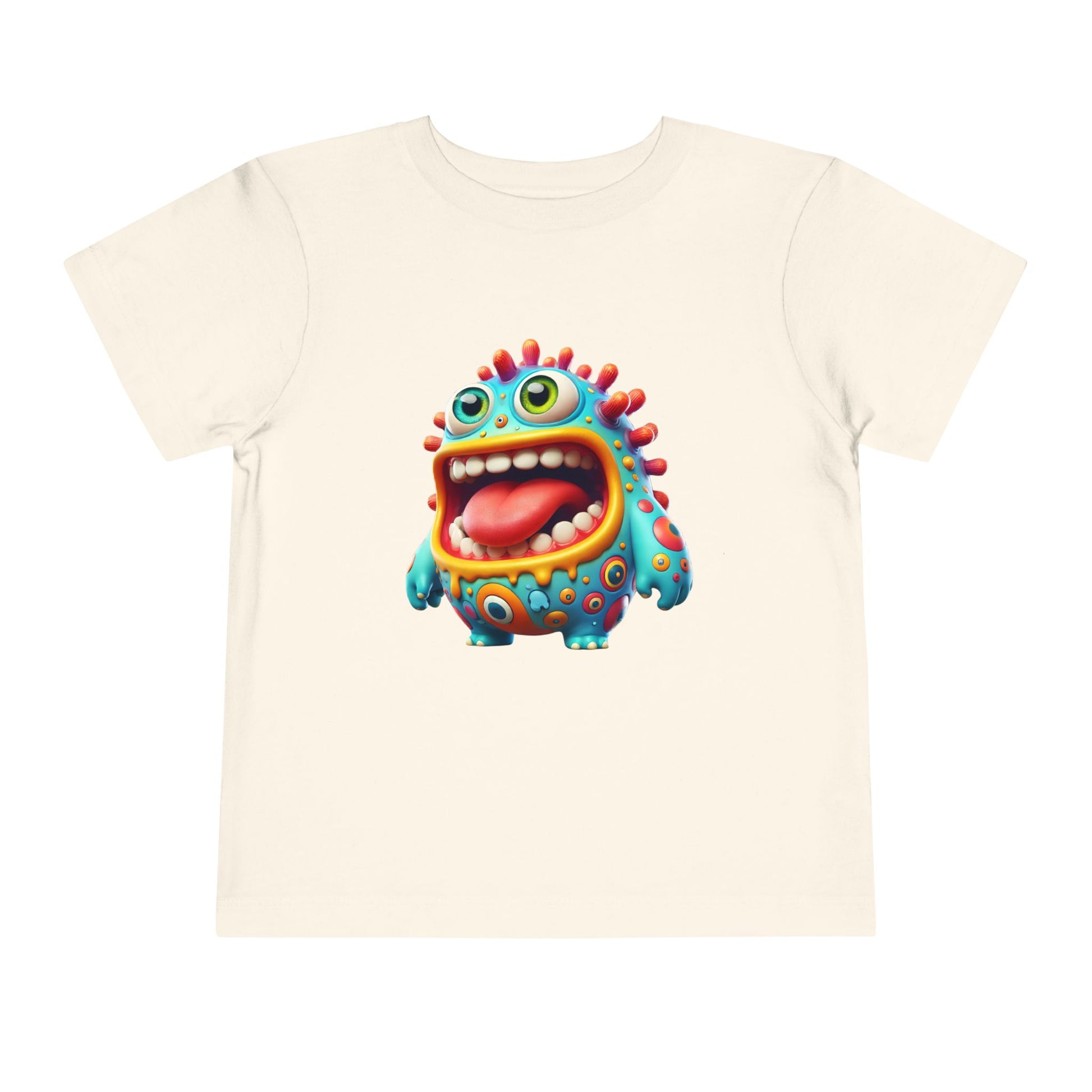 Colorful Toddler Tee with Fun Monster Design