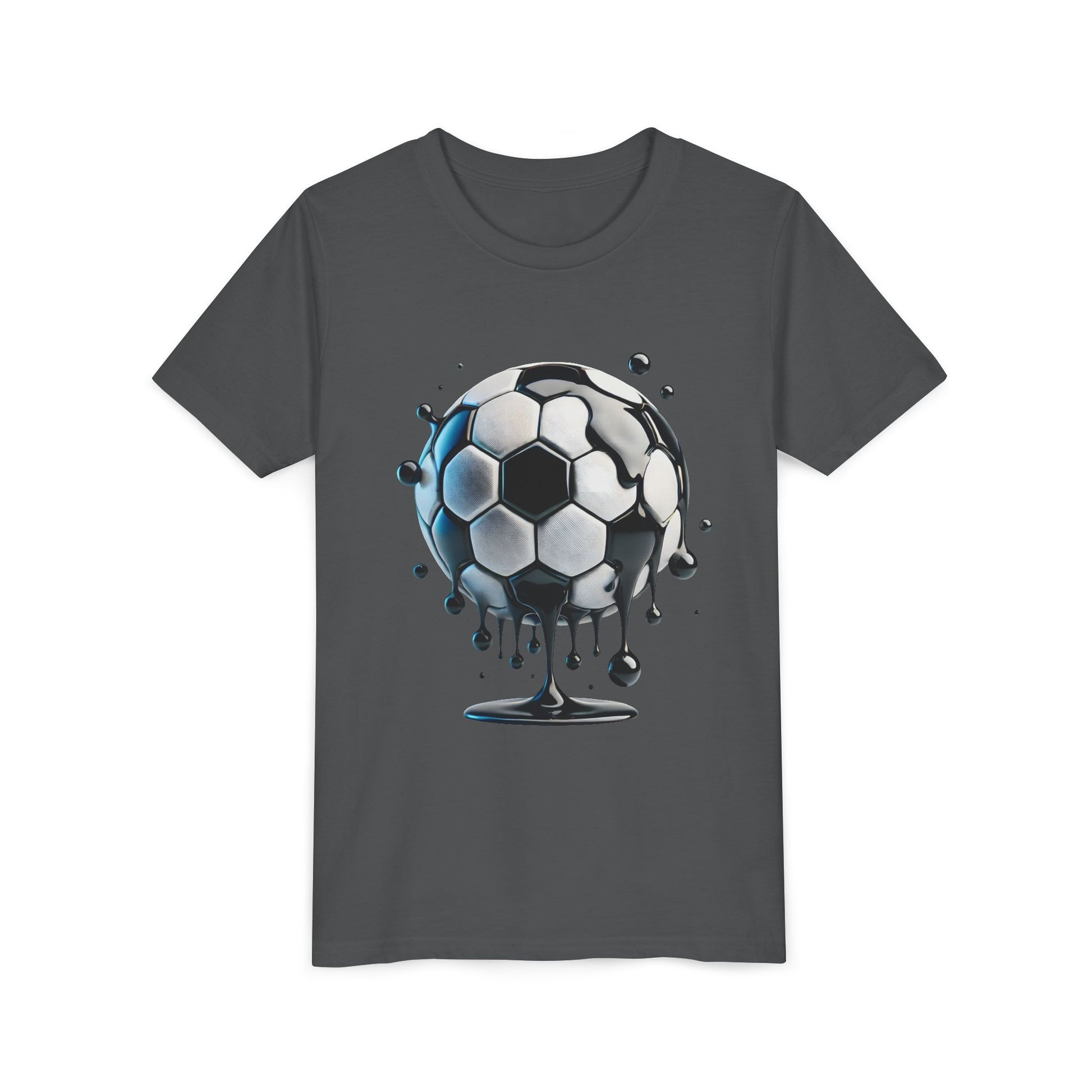Dripping Soccer Ball Youth Tee
