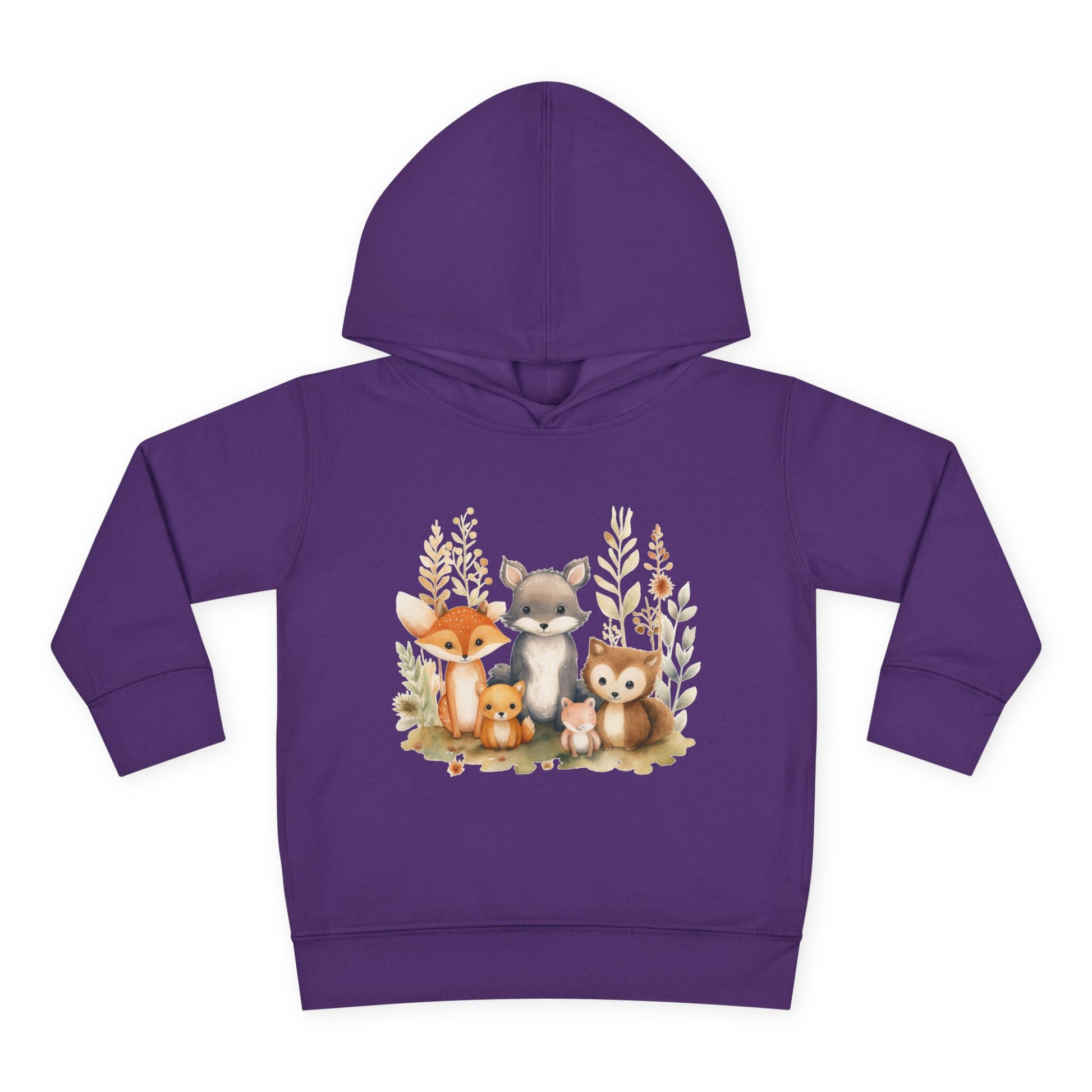 Whimsical Animal Toddler Hoodie