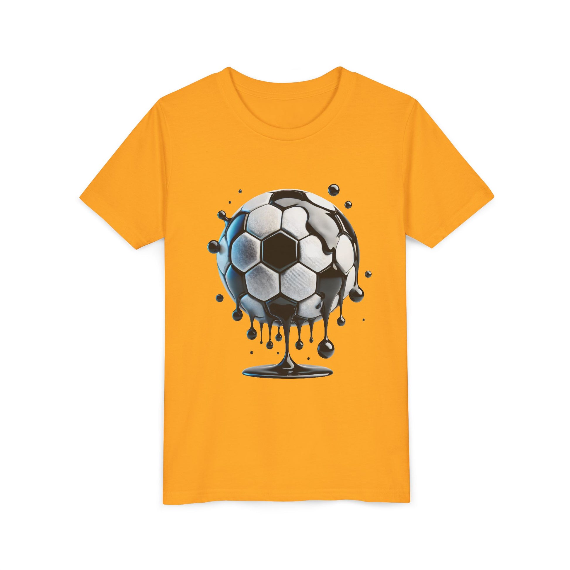 Dripping Soccer Ball Youth Tee