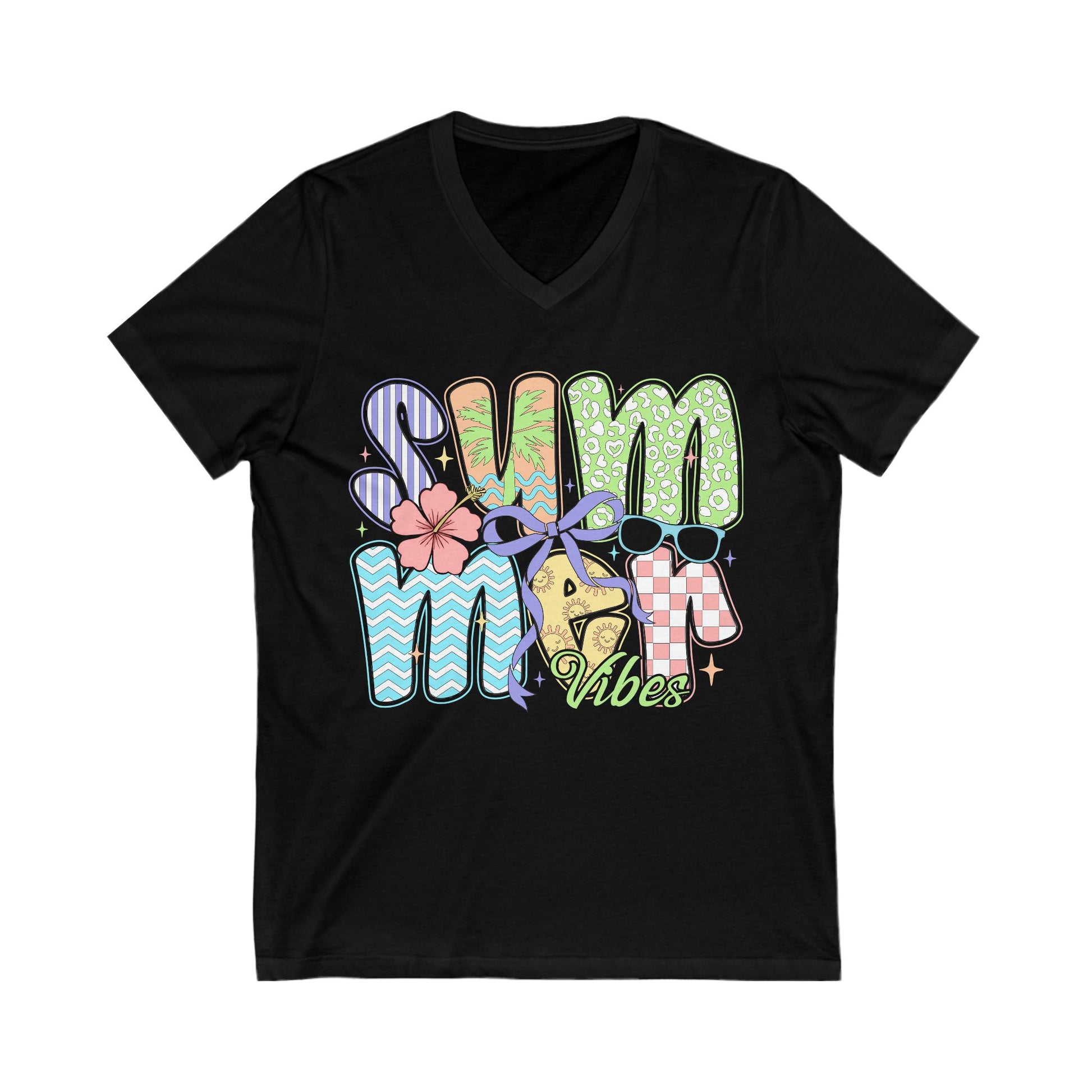 Summer Vibes Ladies' V-Neck