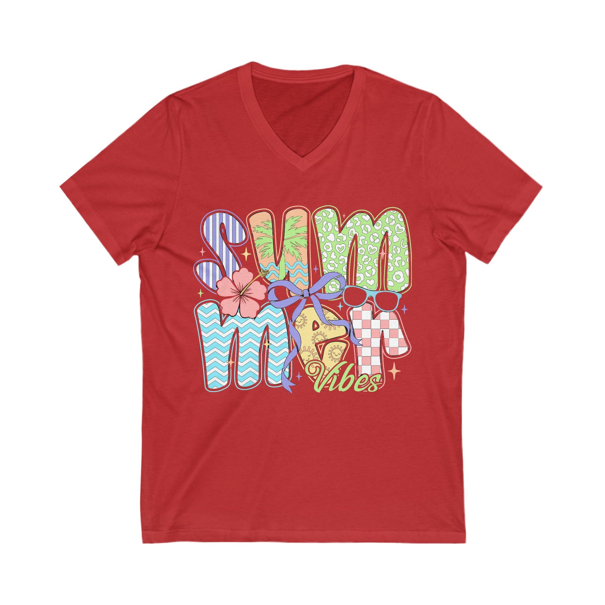 Summer Vibes Ladies' V-Neck