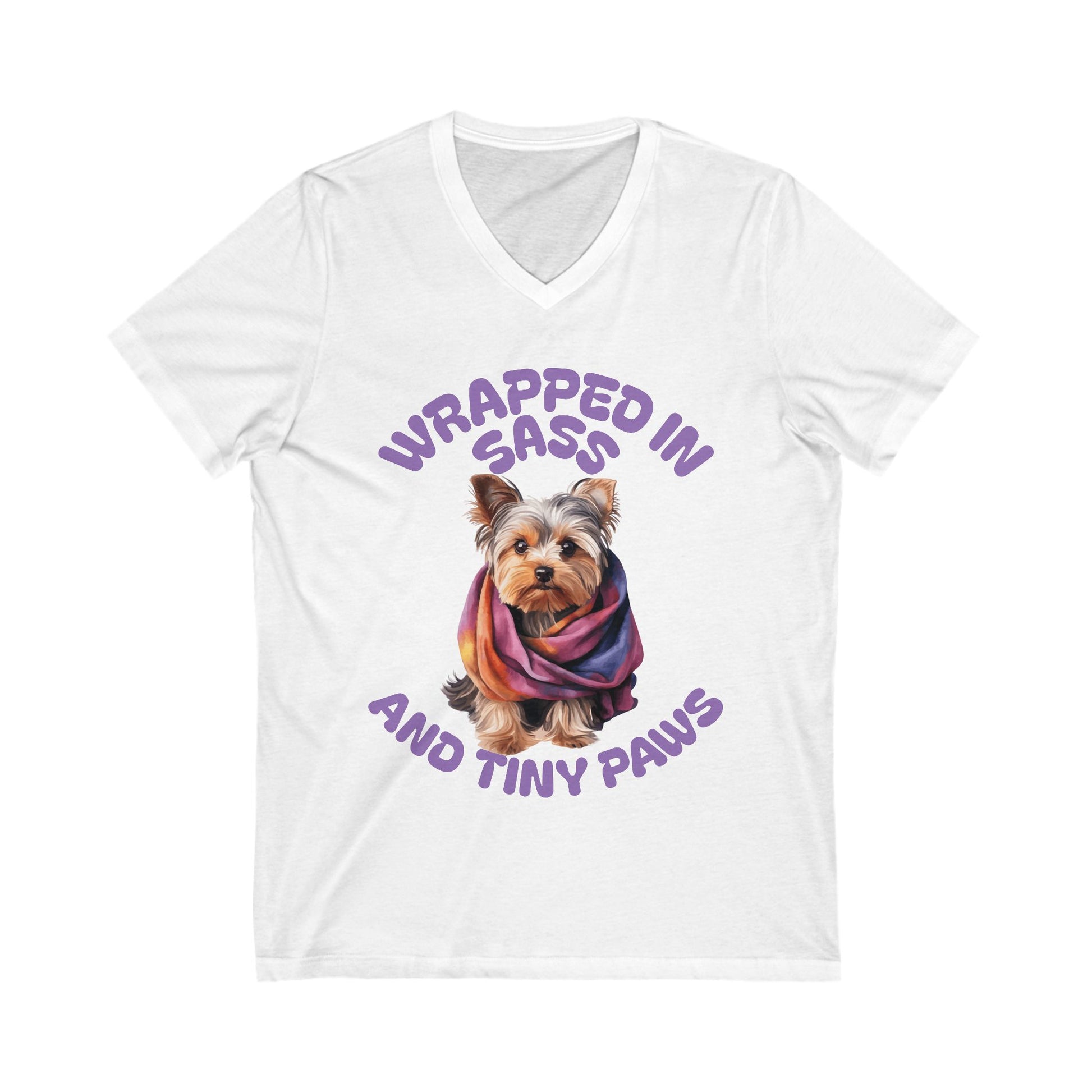 Wrapped In Sass V-Neck Tee