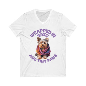 Wrapped In Sass V-Neck Tee
