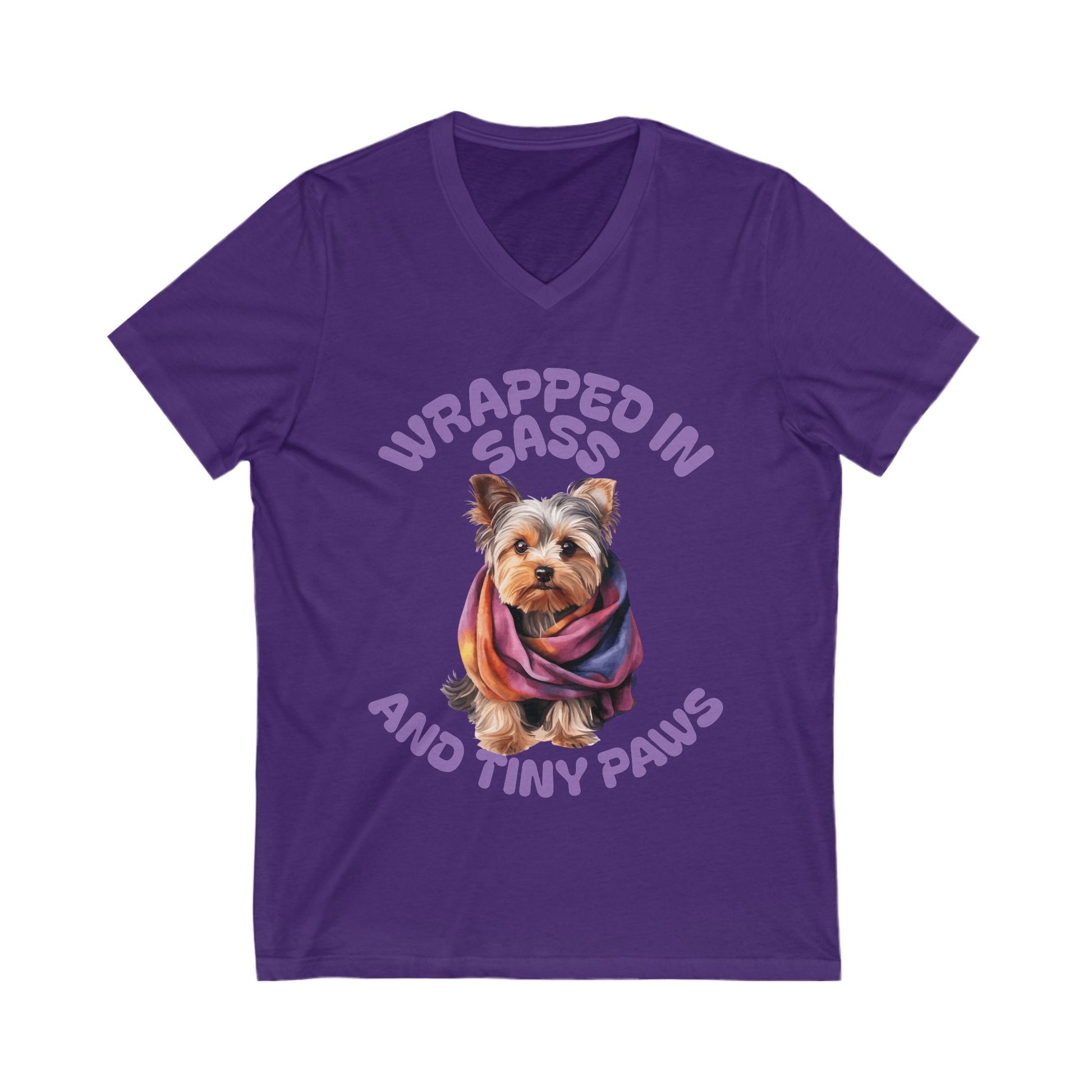 Wrapped In Sass V-Neck Tee