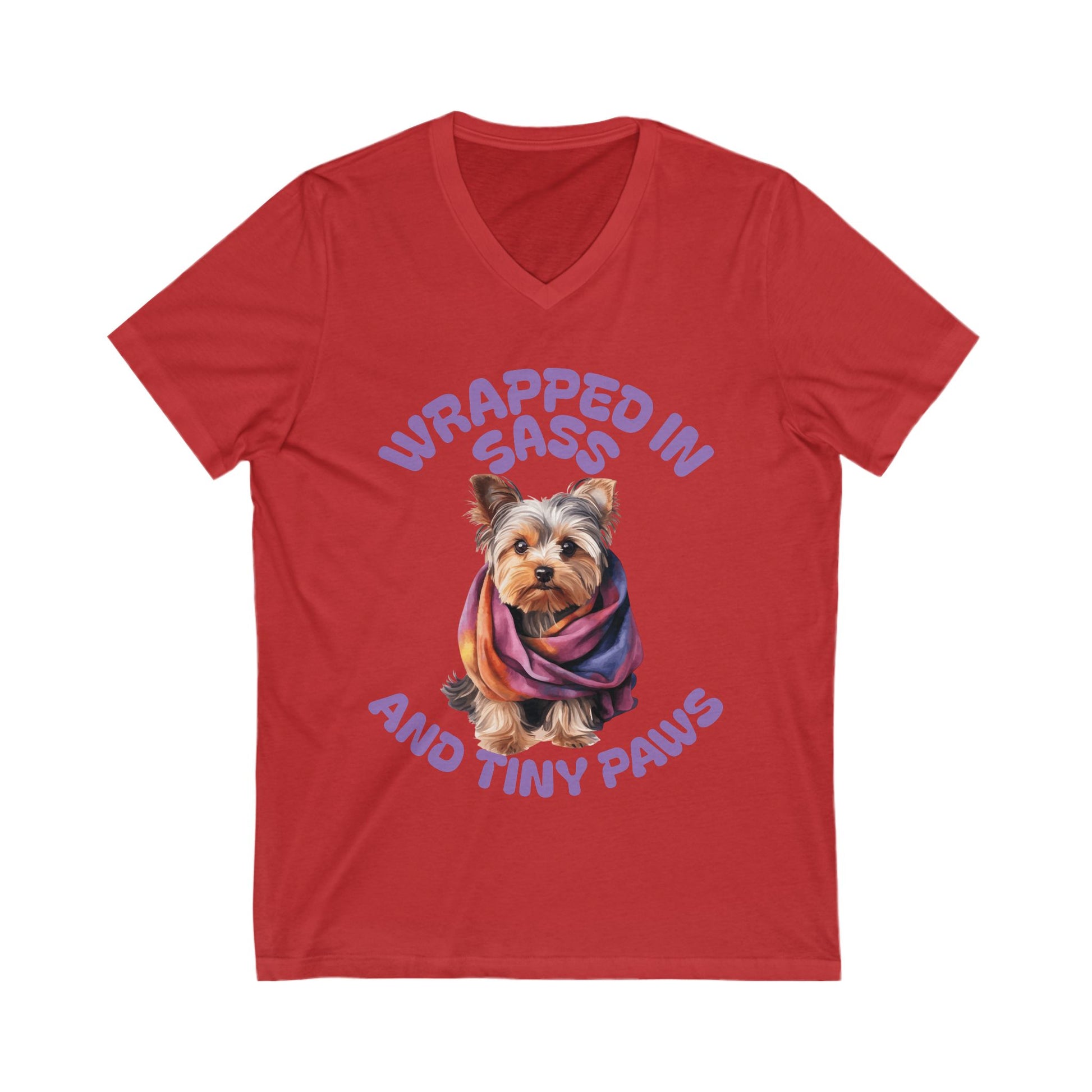 Wrapped In Sass V-Neck Tee