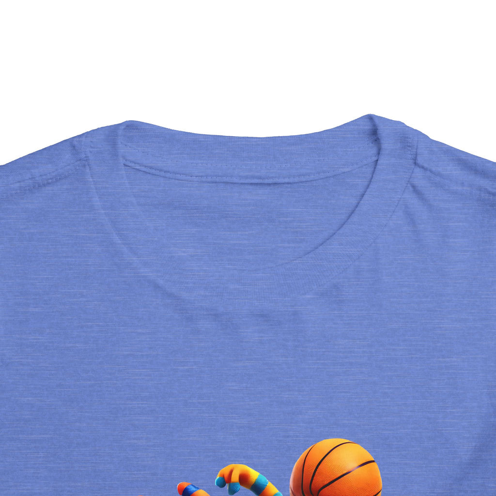 Playful Monster Toddler Tee, Fun Kids Shirt