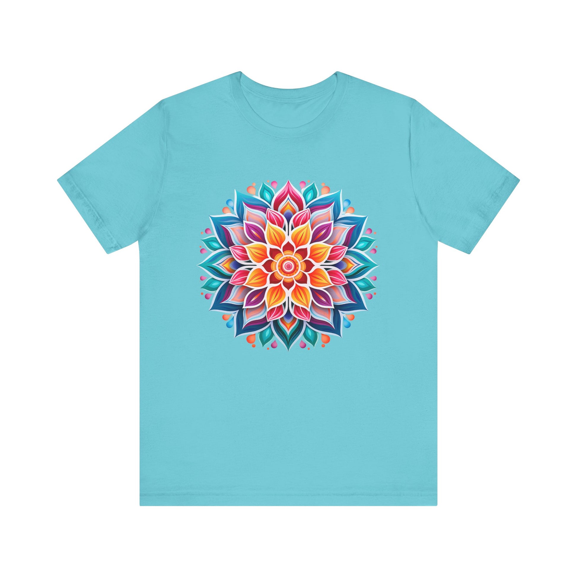 Vibrant Mandala Graphic Tee