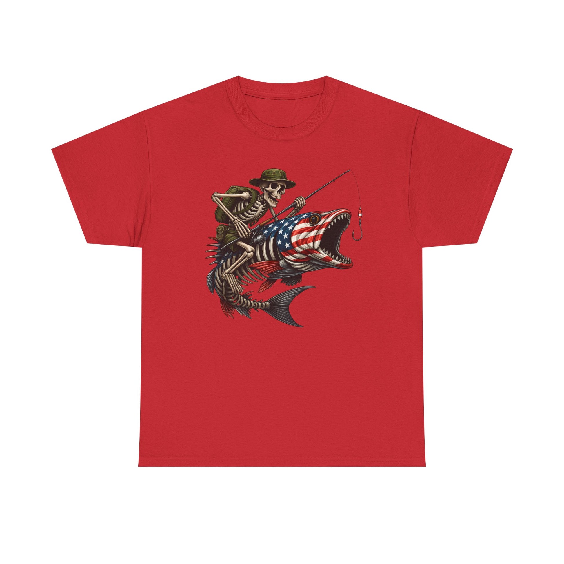 Fishing Skeleton Tee