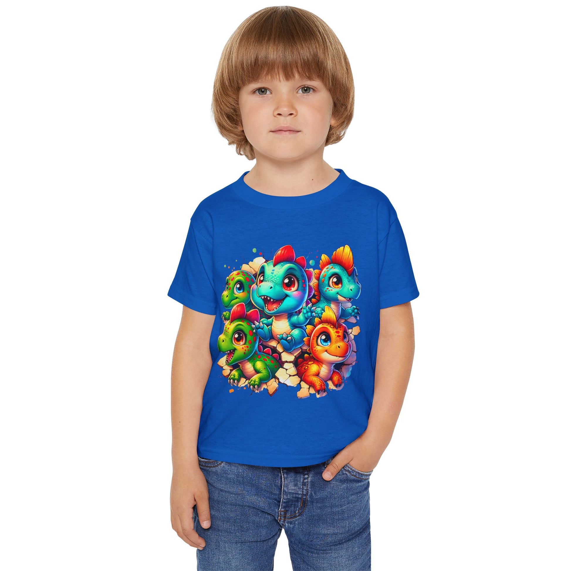Colorful Dinosaur Toddler T-Shirt