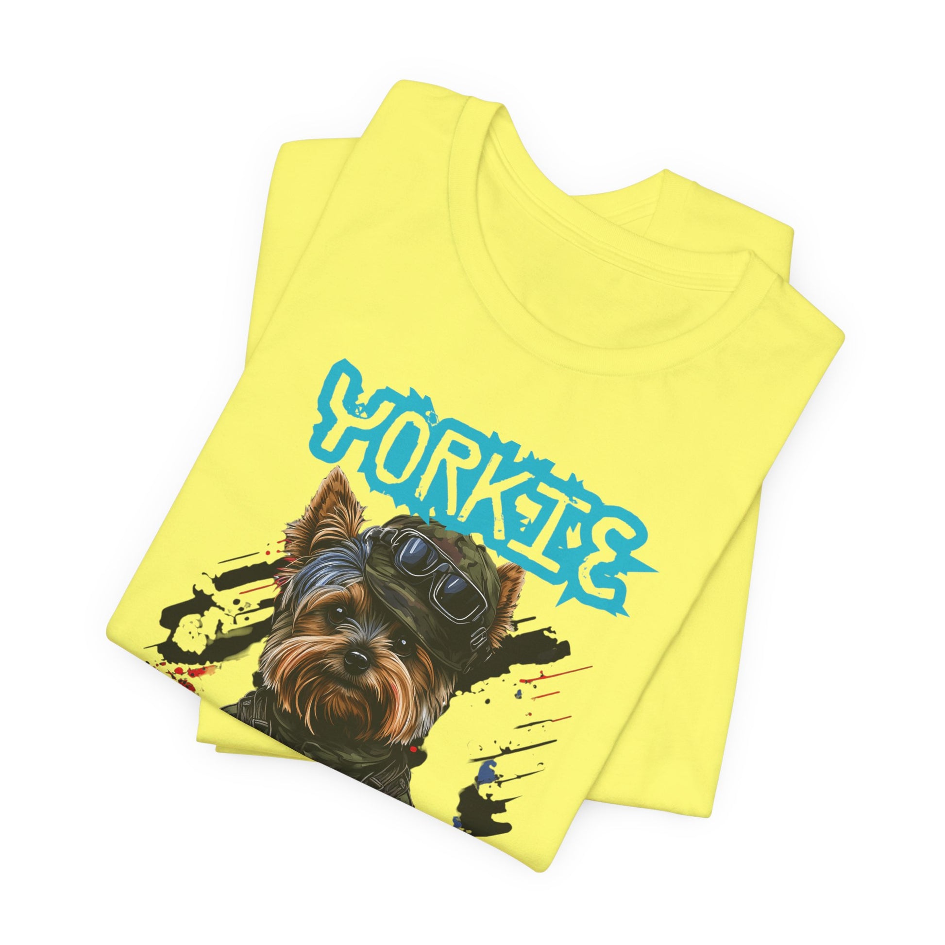 Yorkie Power Unisex Tee