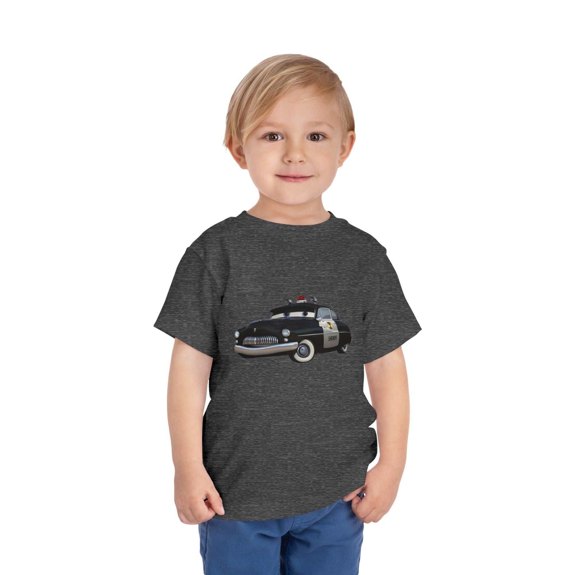Police Car Toddler Tee