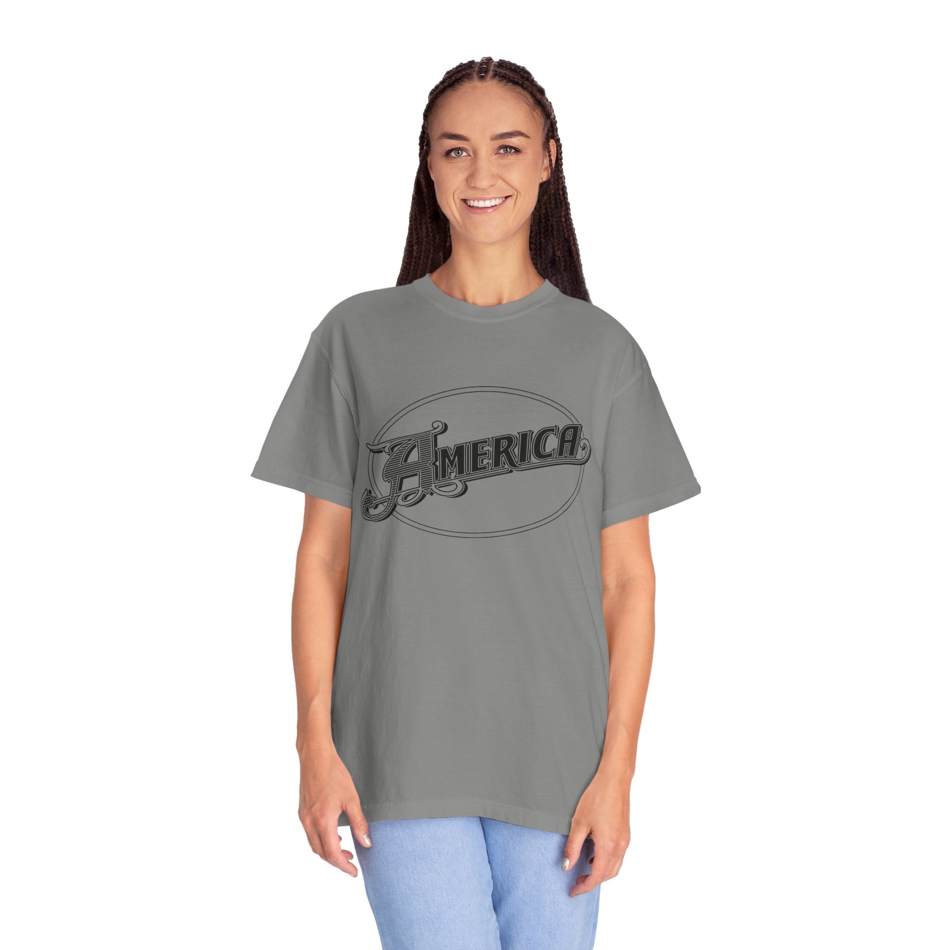 America Vintage Garment-Dyed T-Shirt