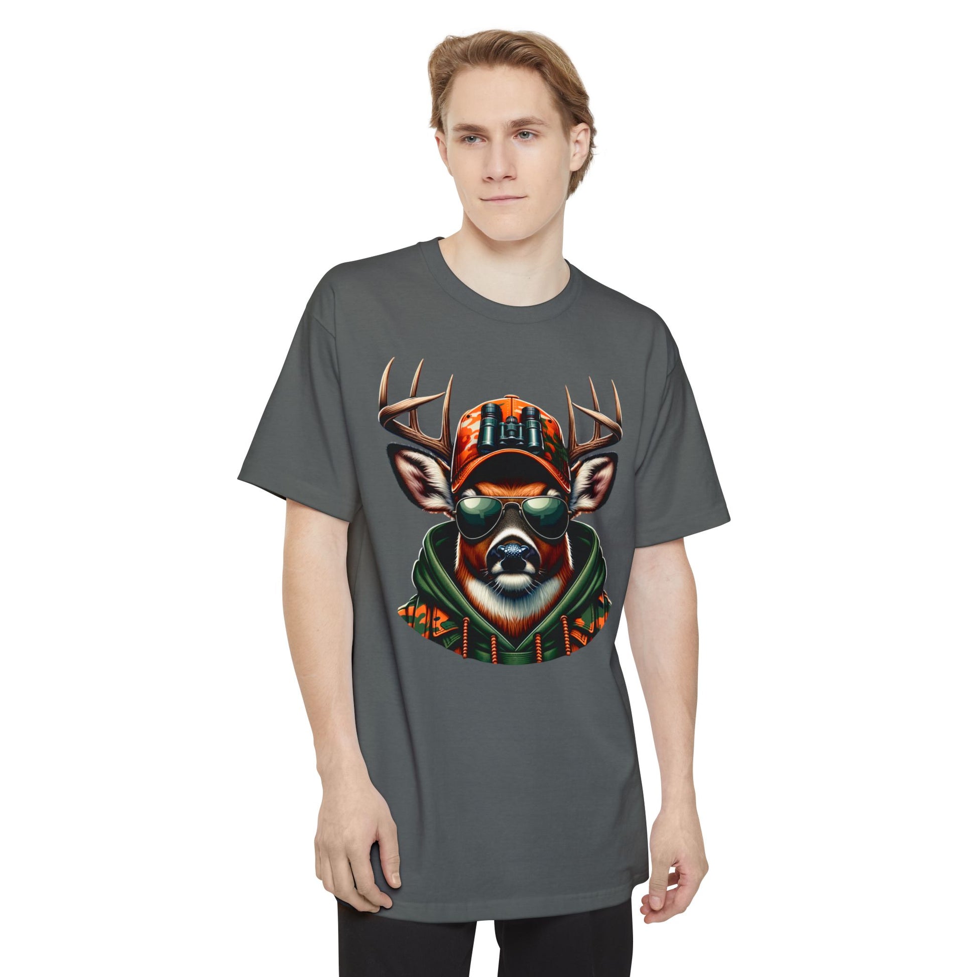 Hunting Vibes T-Shirt - Tall Beefy Design 3 Extra Inches