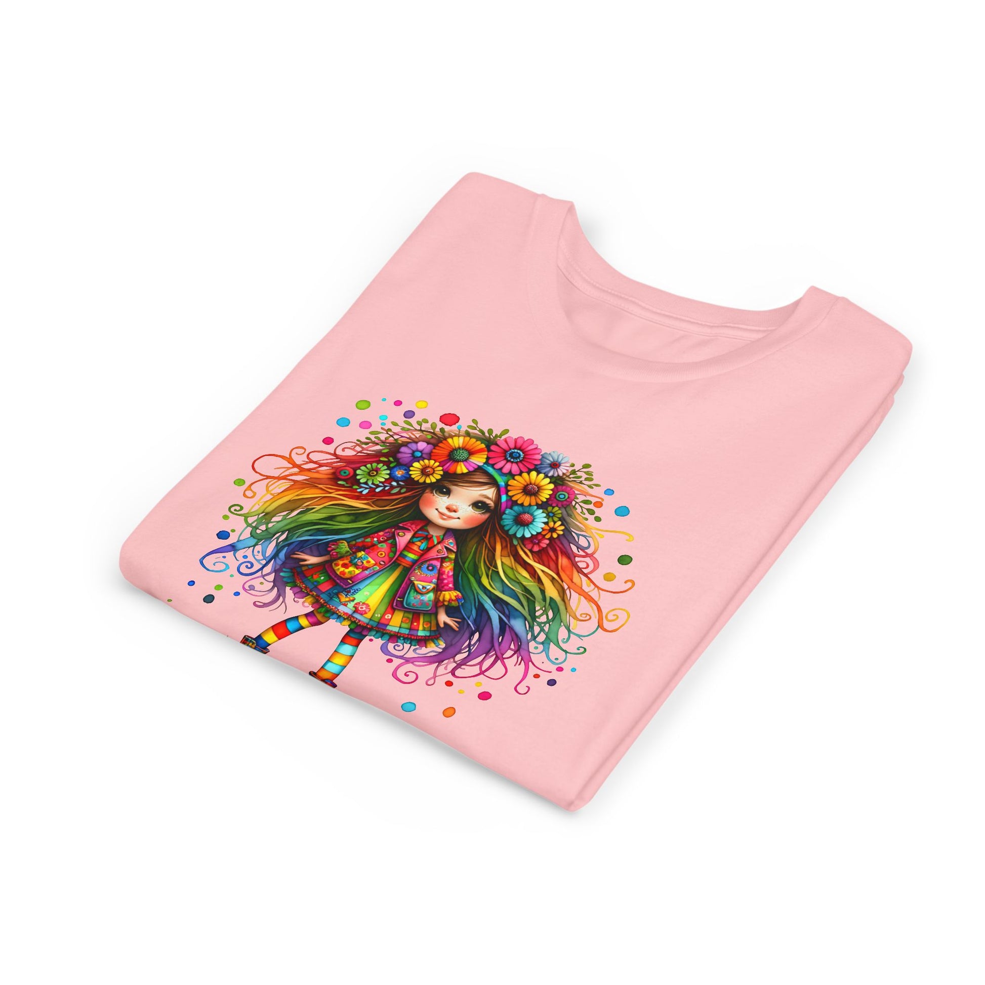 Whimsical Flower Child Youth Tee