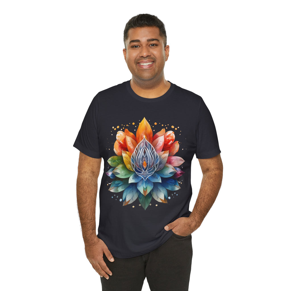 Colorful Lotus Flower T-Shirt