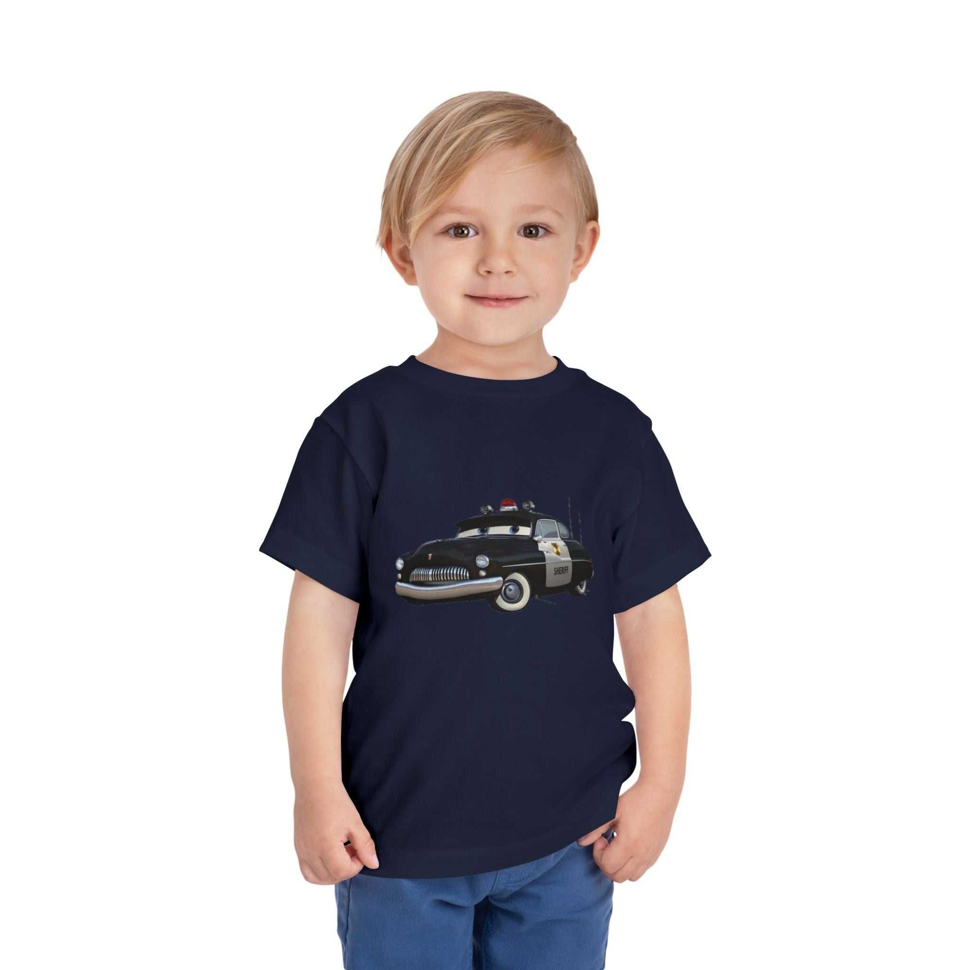 Police Car Toddler Tee