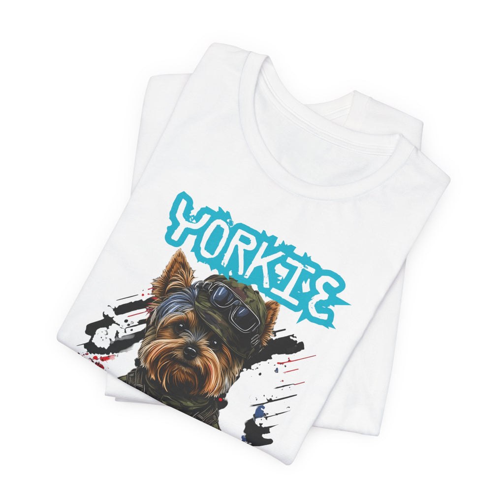 Yorkie Power Unisex Tee