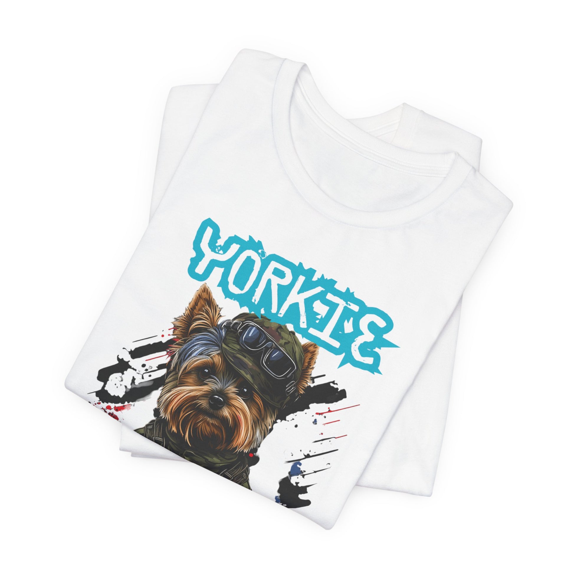 Yorkie Power Unisex Tee