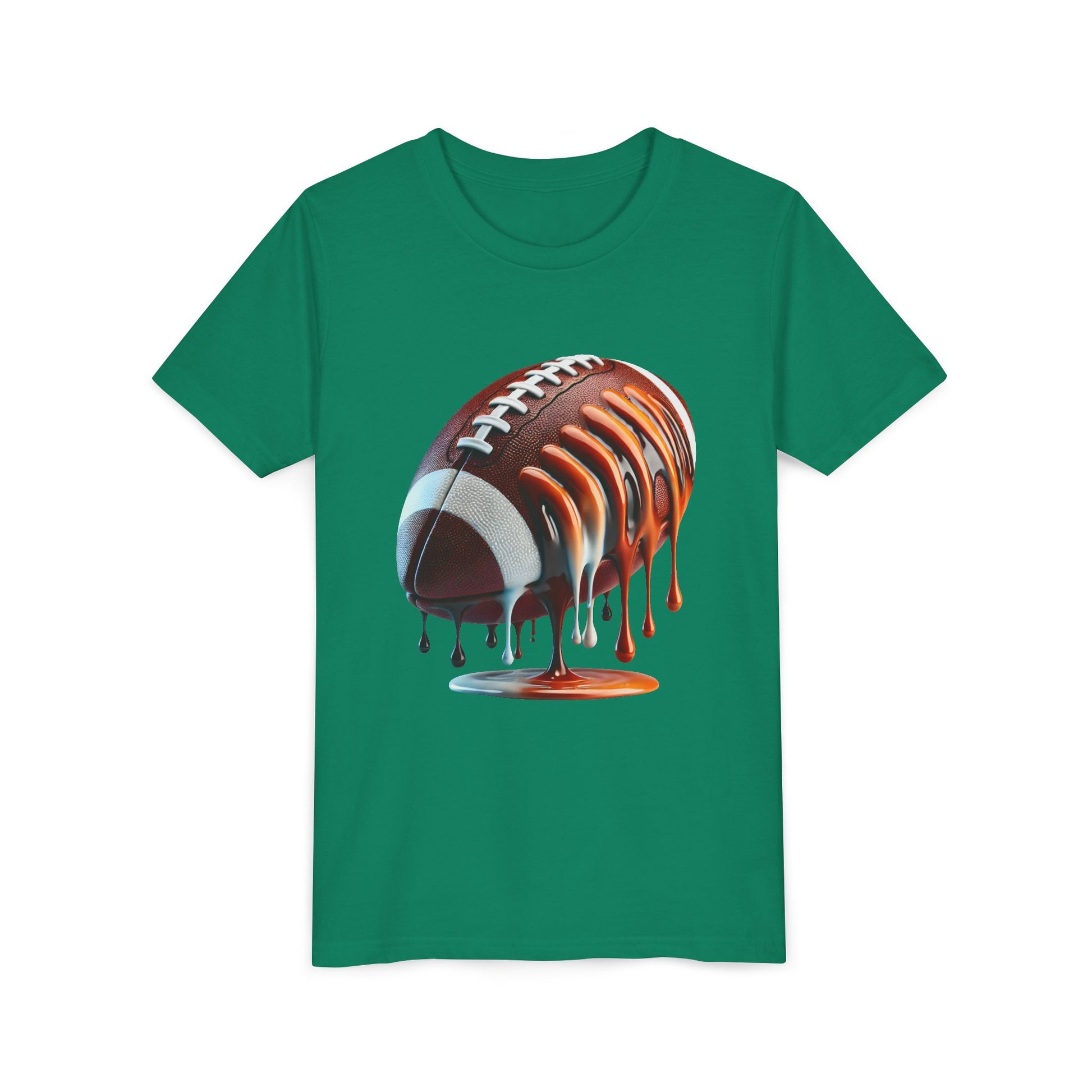 Dripping Football Youth Tee