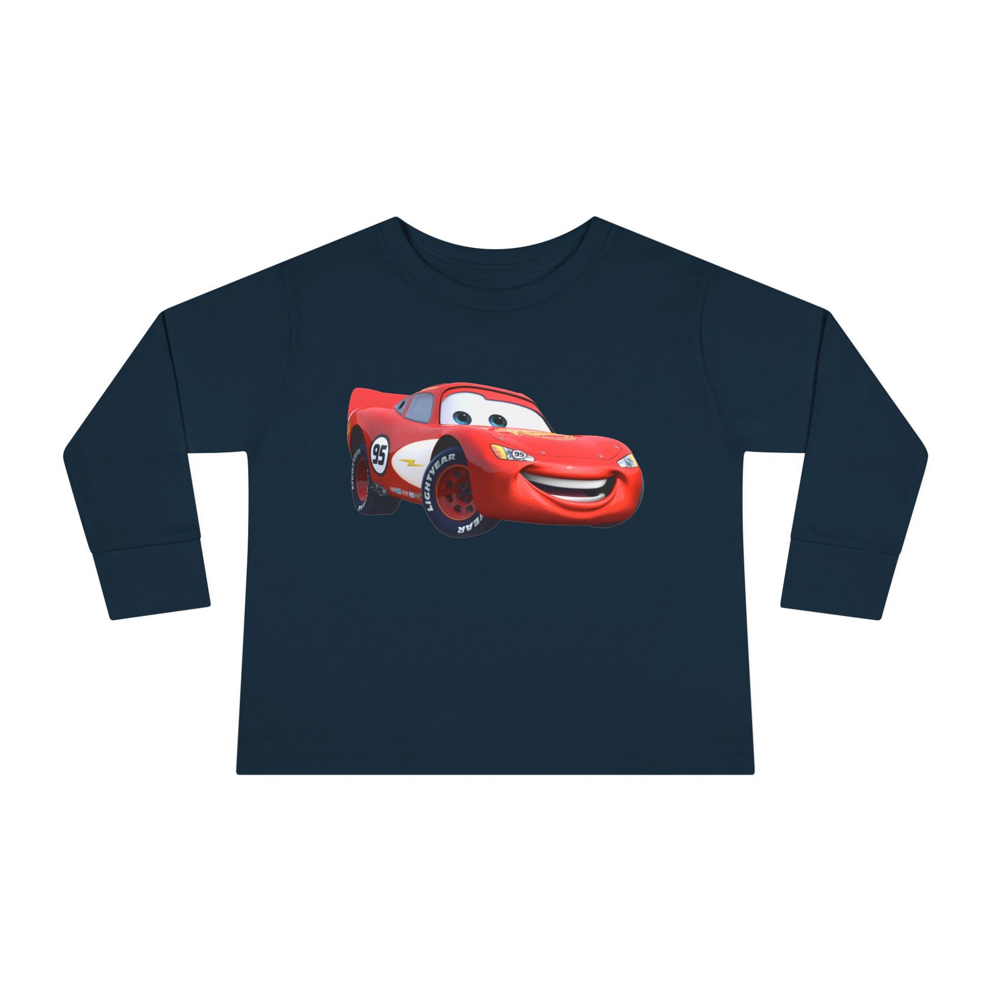 Toddler Cars Graphic Long Sleeve Tee