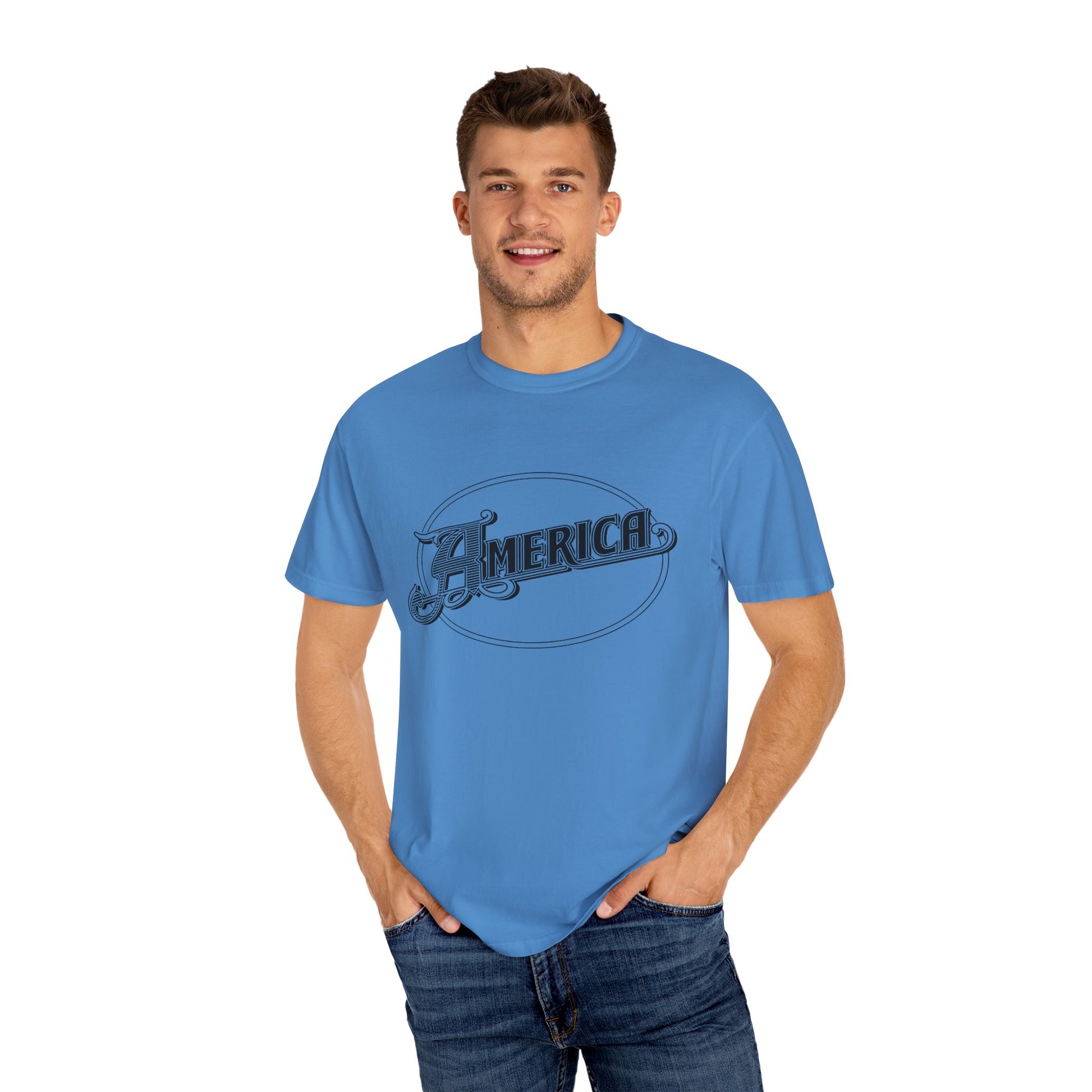 America Vintage Garment-Dyed T-Shirt