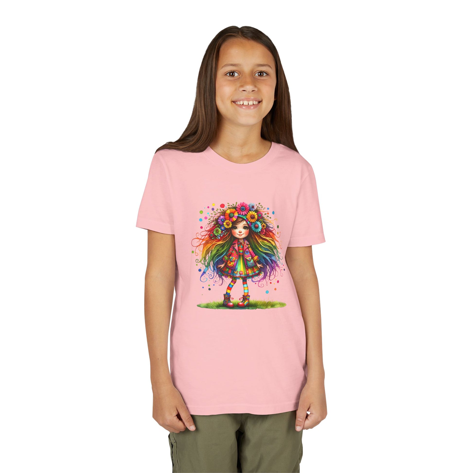 Whimsical Flower Child Youth Tee
