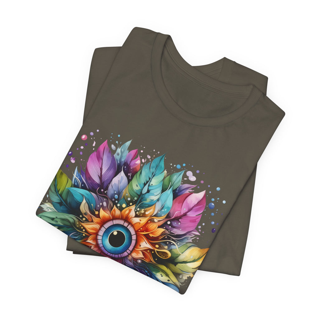 Colorful Eye Design Unisex Tee