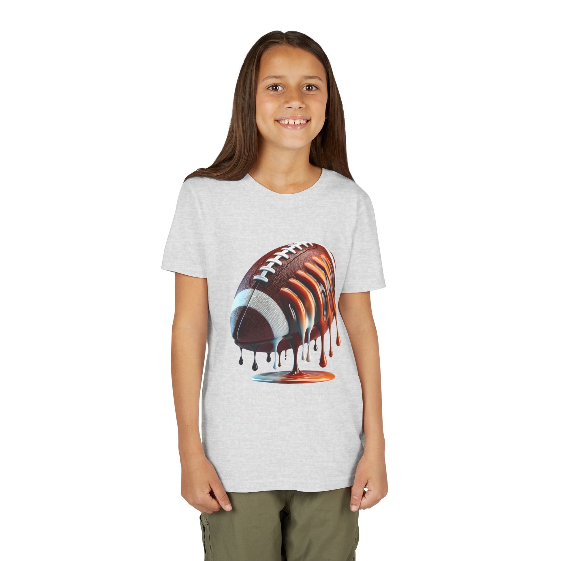 Dripping Football Youth Tee
