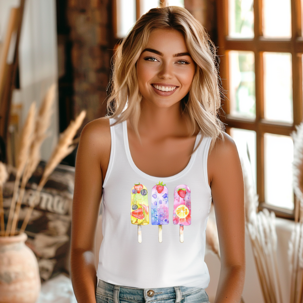Tropical Popsicle Women’s Tank Top