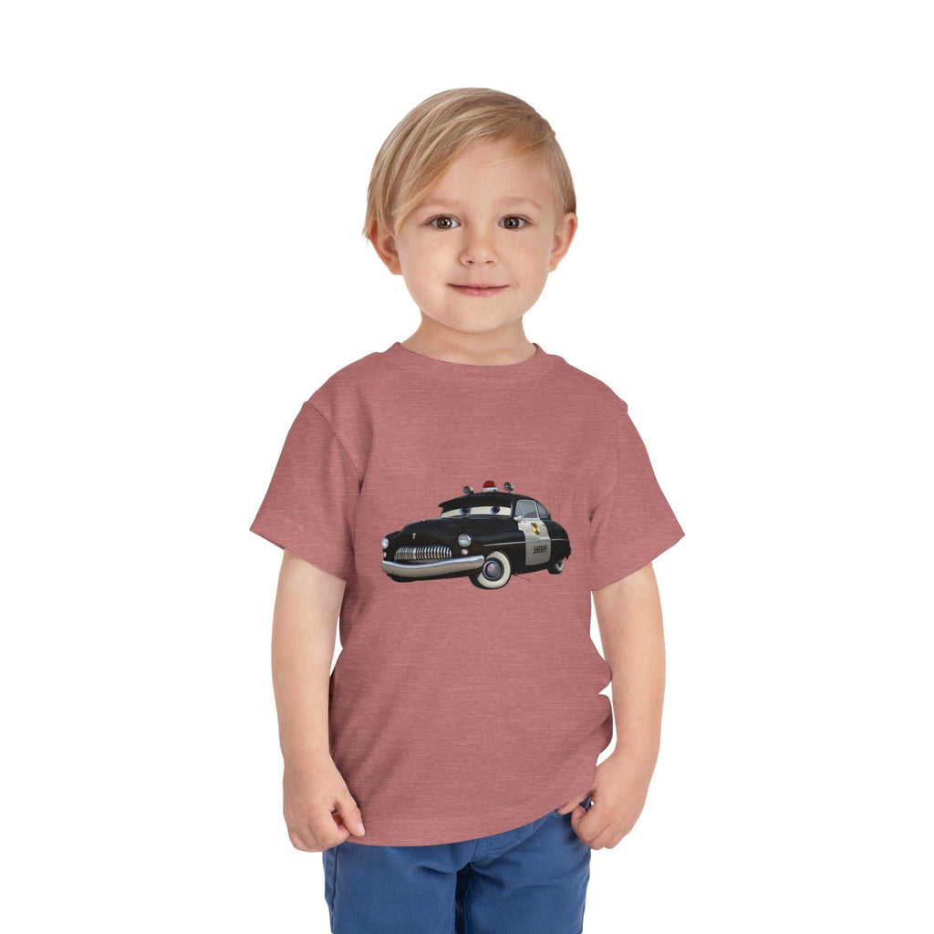Police Car Toddler Tee