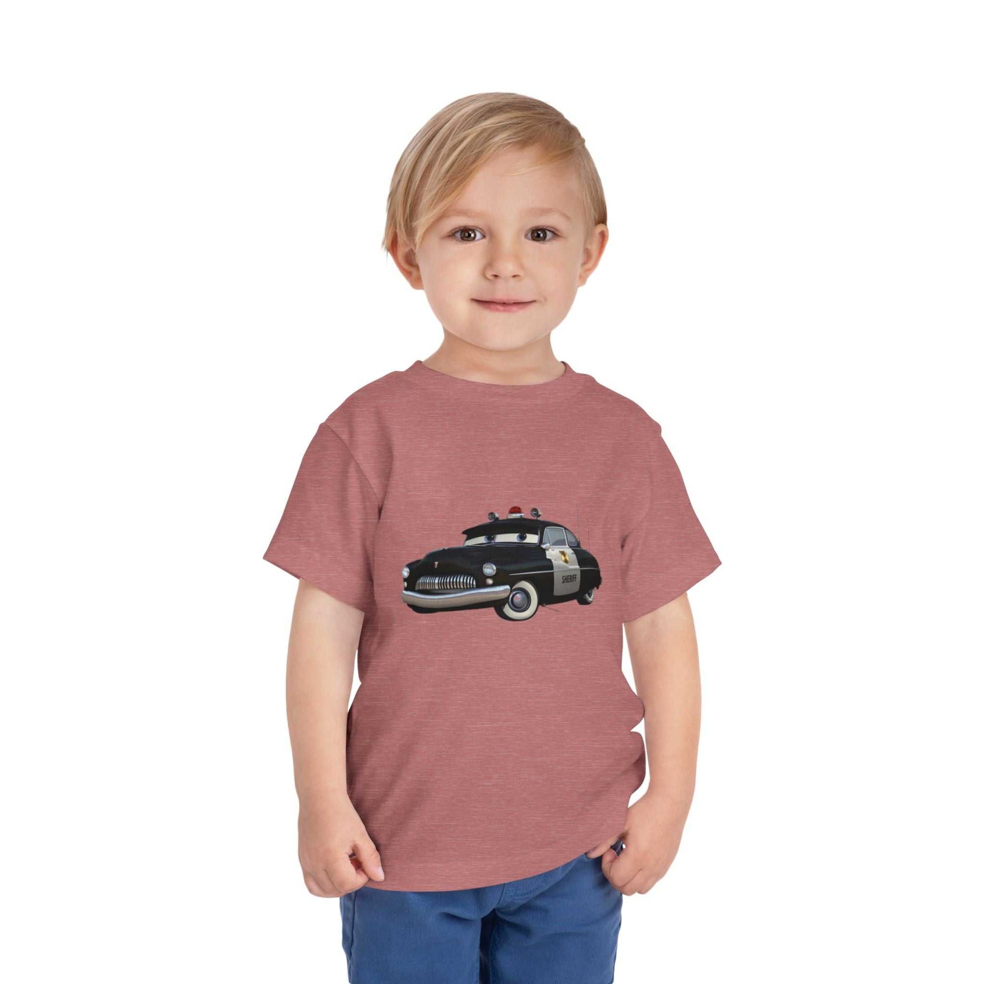 Police Car Toddler Tee