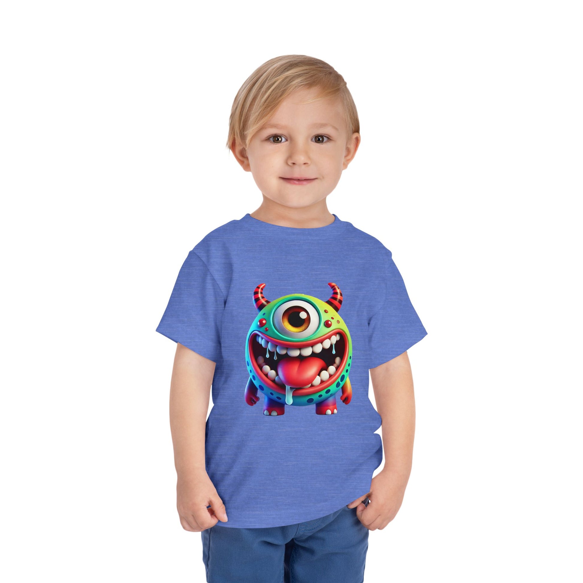 Colorful Monster Toddler Tee