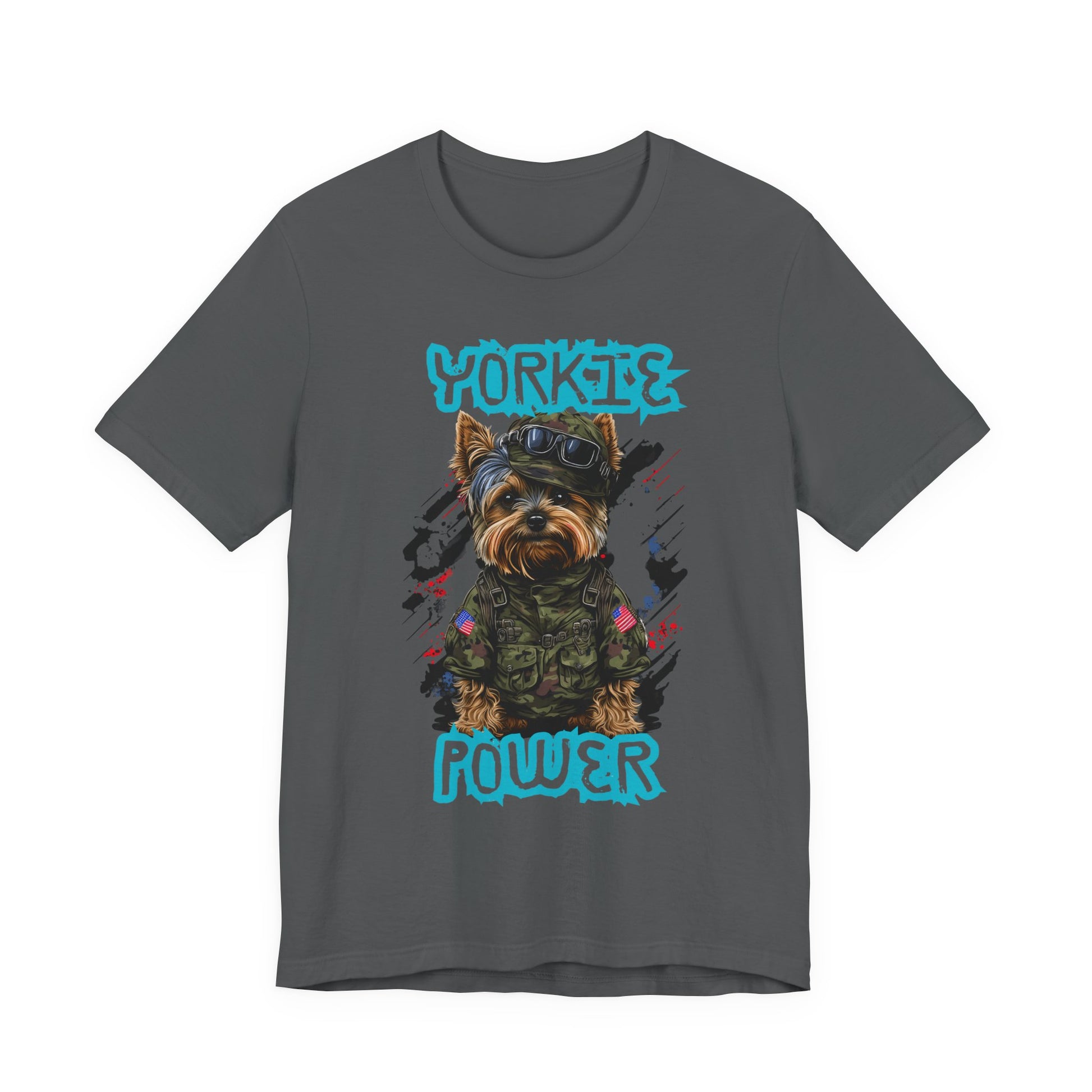 Yorkie Power Unisex Tee