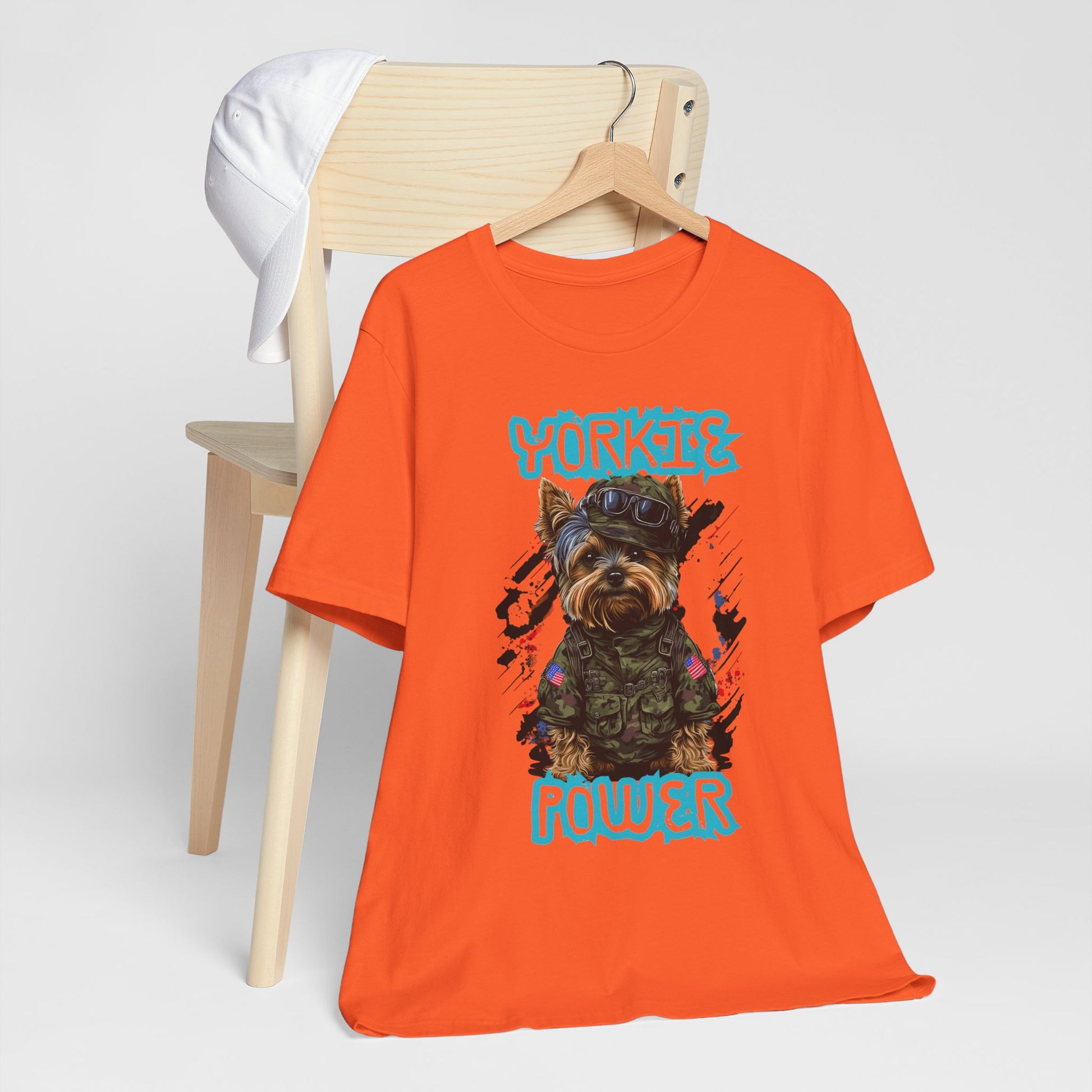Yorkie Power Unisex Tee