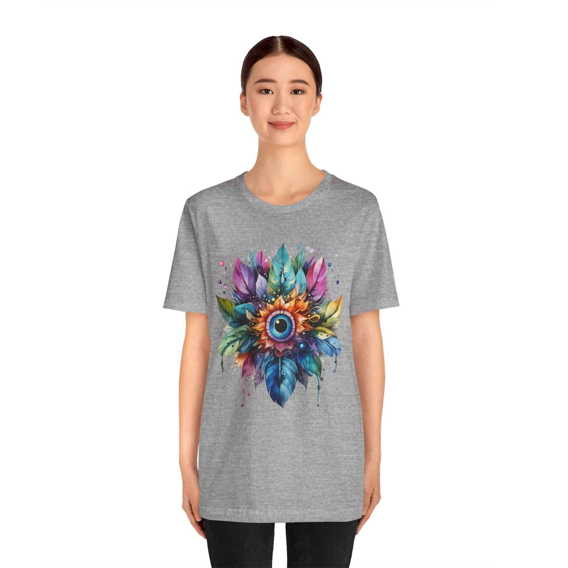 Colorful Eye Design Unisex Tee