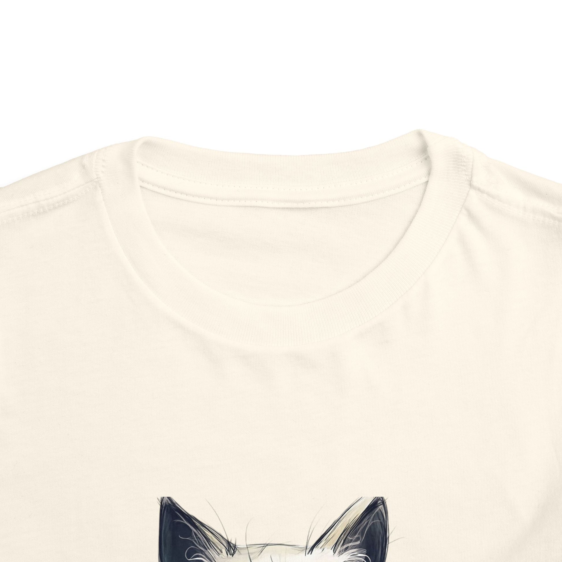 Adorable Cat Toddler Tee