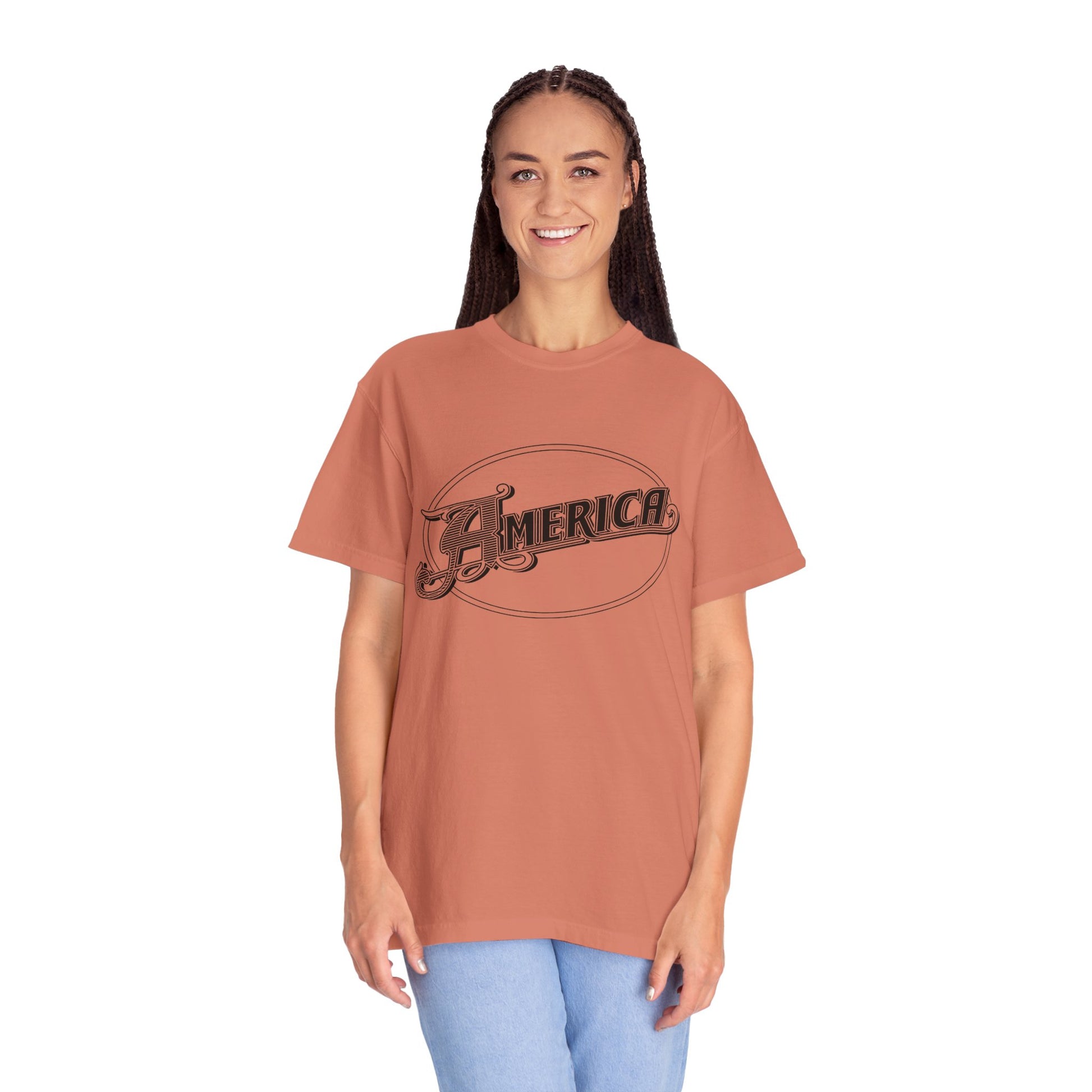 America Vintage Garment-Dyed T-Shirt