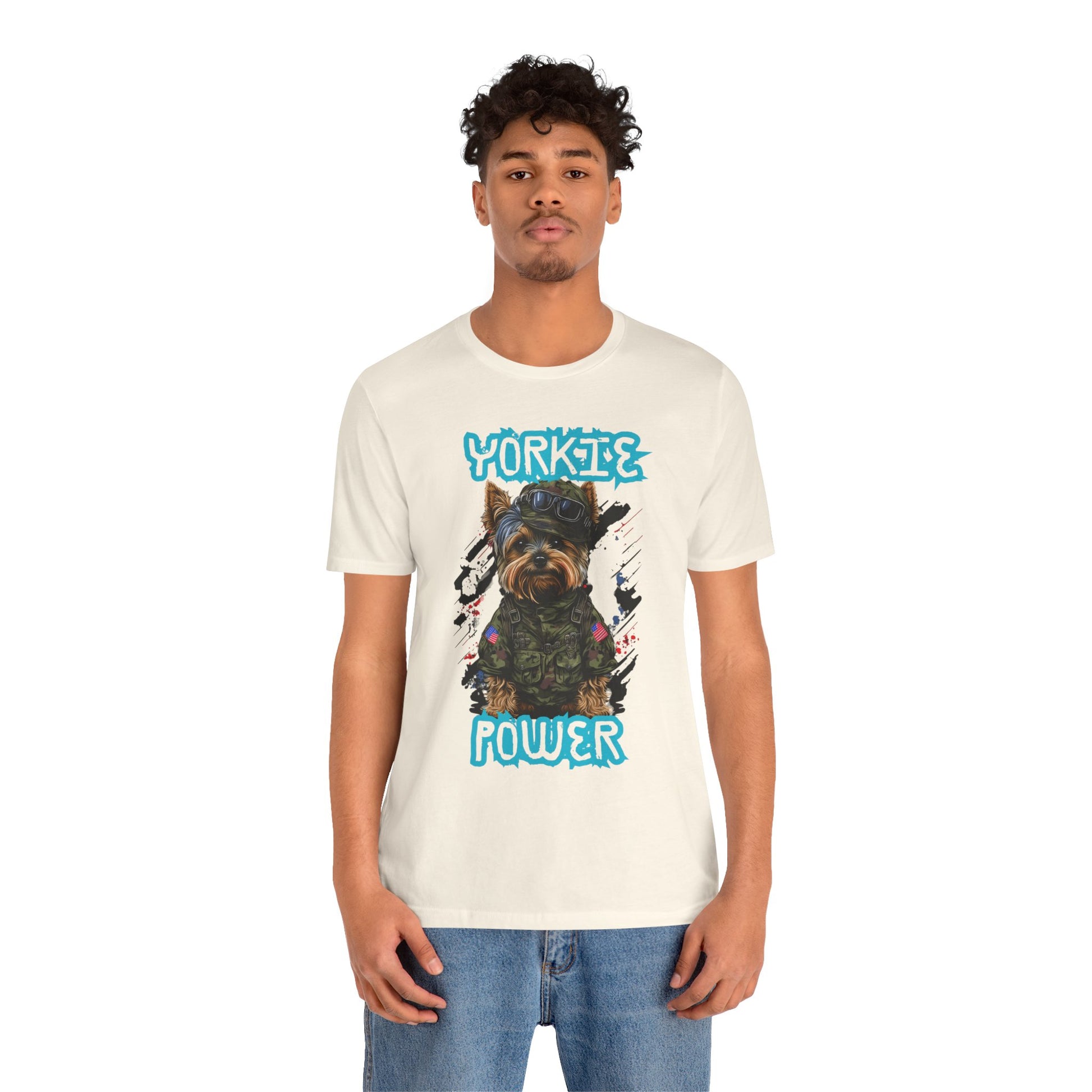 Yorkie Power Unisex Tee
