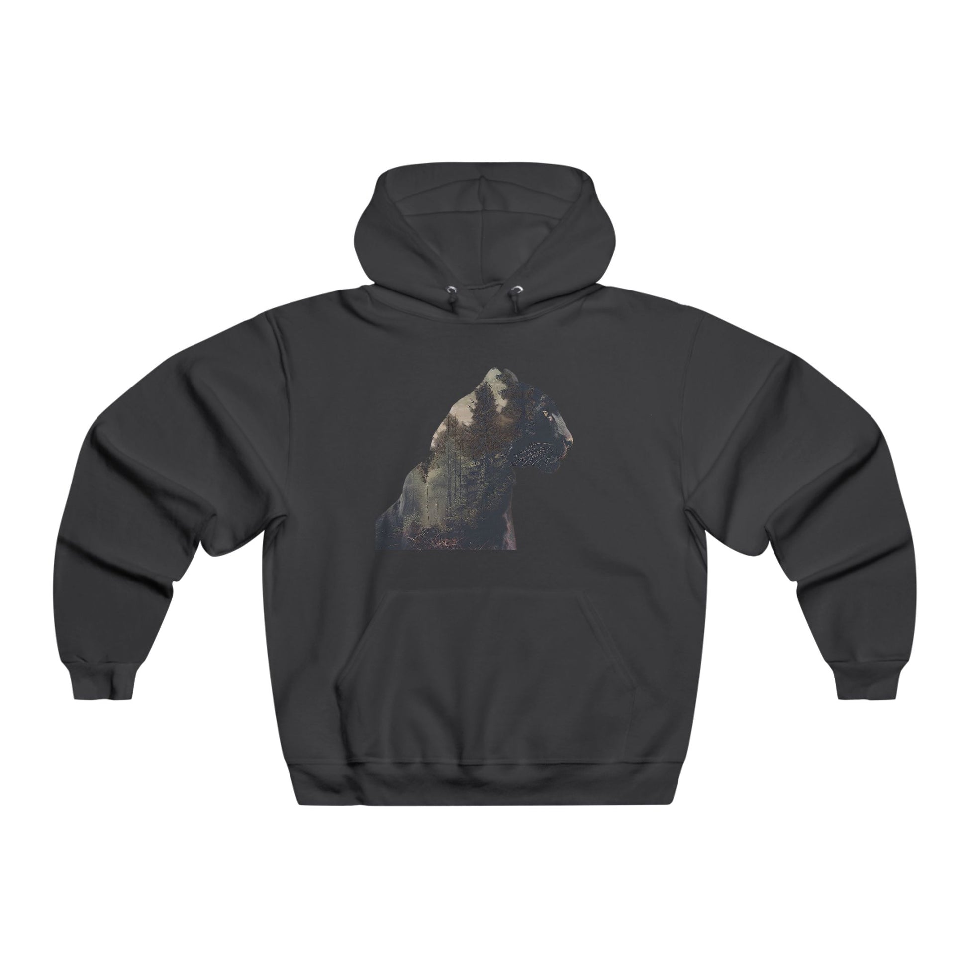 Wildlife Panther Landscape Hoodie