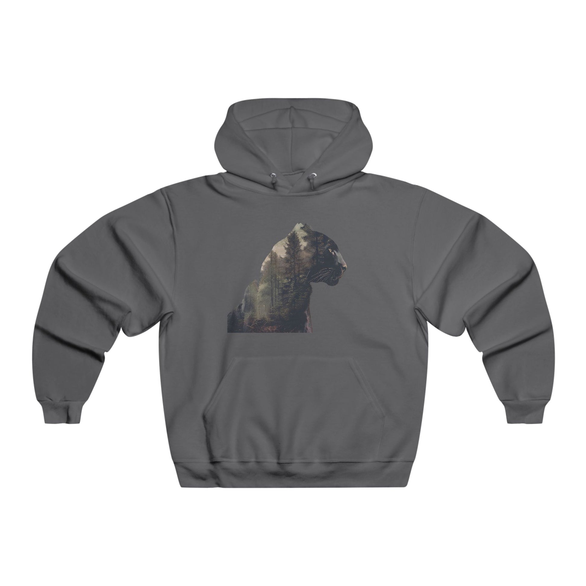 Wildlife Panther Landscape Hoodie