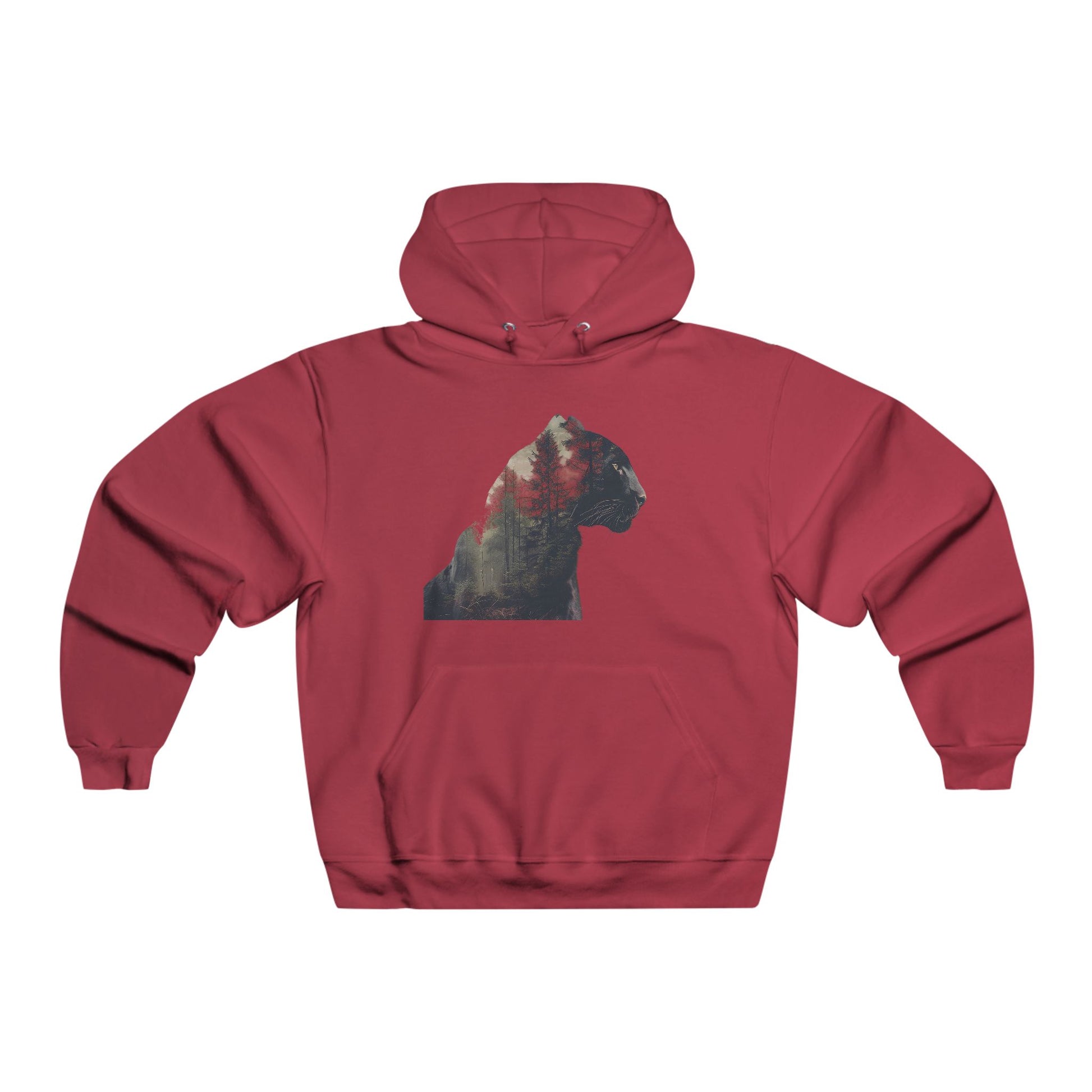 Wildlife Panther Landscape Hoodie